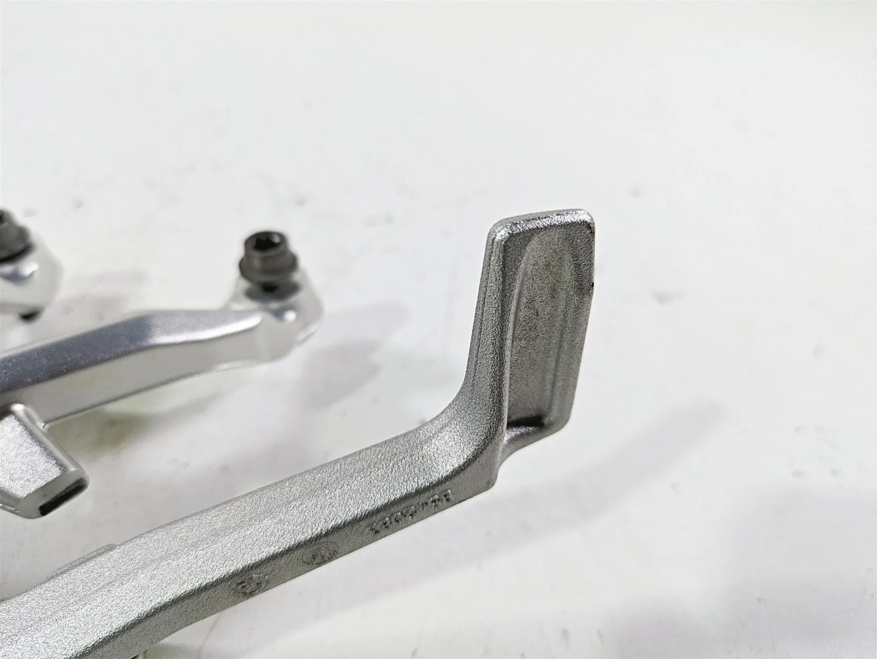 2017 BMW S1000R K47 Right Rider Footpeg & Brake Pedal Set 46718562398 8542083 - Image 10