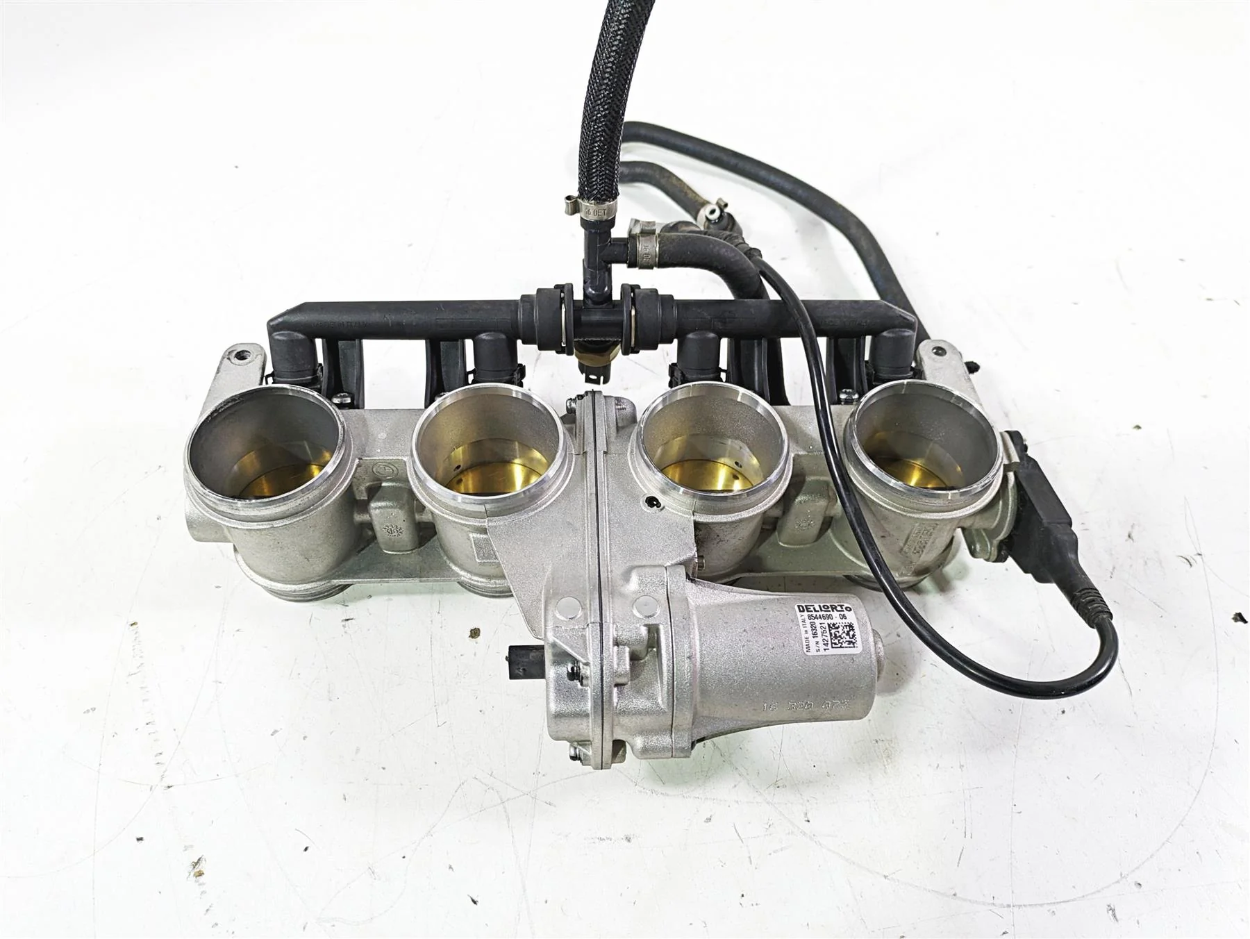 2017 BMW S1000R K47 Throttle Body Bodies Fuel Injection 13548545069 8544690 - Image 8