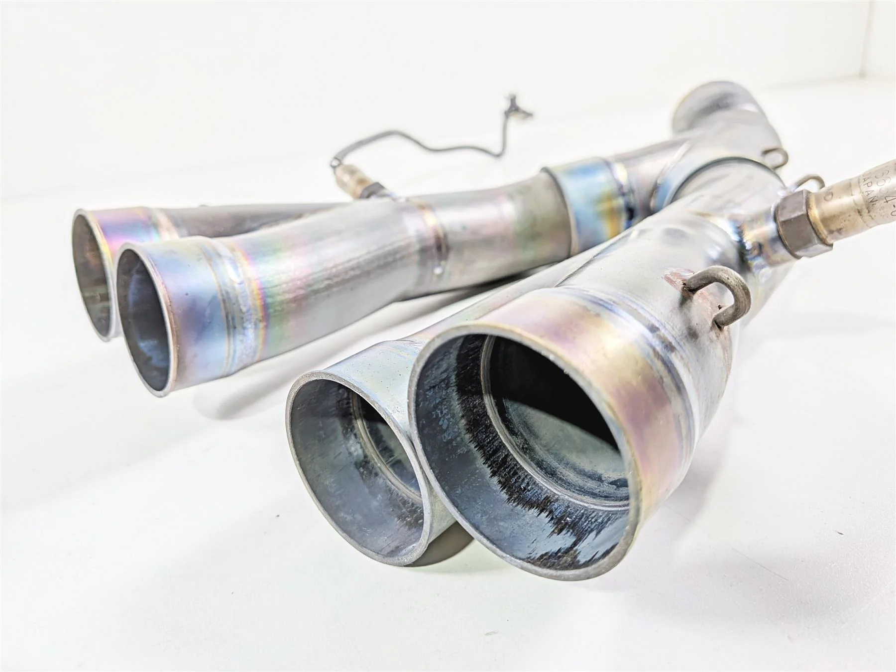 2017 BMW S1000RR K46 Arrow Titanium Exhaust Pipe Header Manifold & Spring Set - Image 13