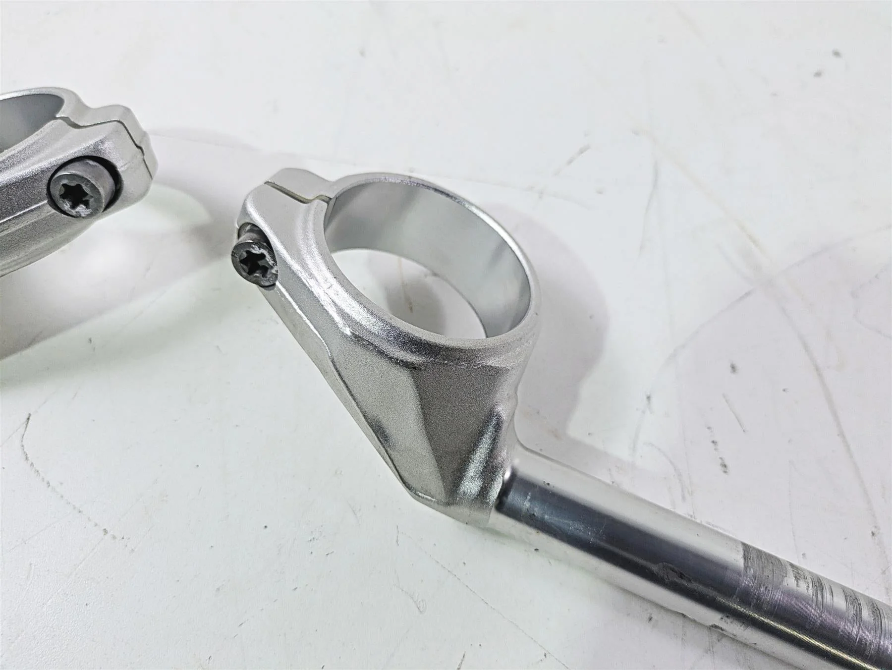 2017 BMW S1000RR K46 Clip On Handlebar Set 32718548405 32718548406 - Image 9