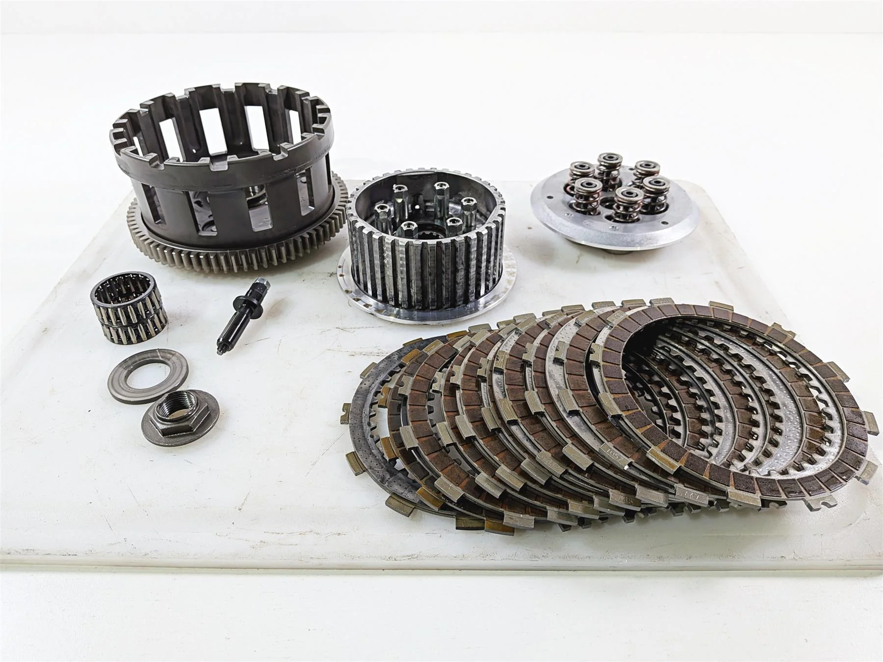 2017 BMW S1000RR K46 Clutch Basket Pressure Plate Friction Disc Set 21217715331