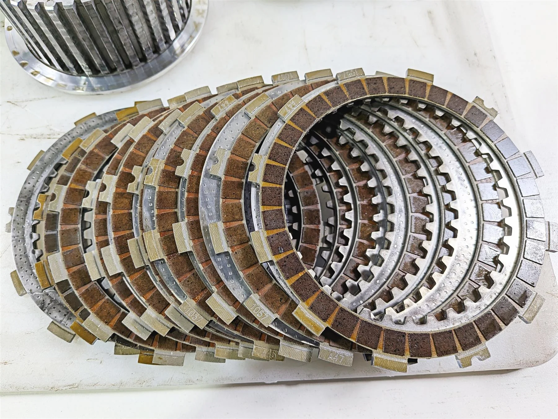2017 BMW S1000RR K46 Clutch Basket Pressure Plate Friction Disc Set 21217715331 - Image 13