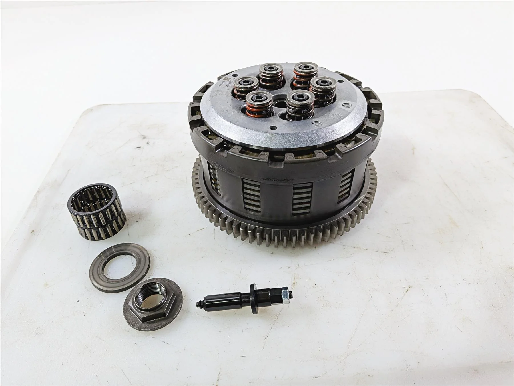 2017 BMW S1000RR K46 Clutch Basket Pressure Plate Friction Disc Set 21217715331 - Image 3