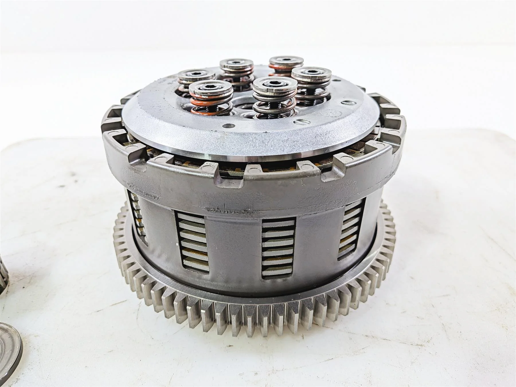2017 BMW S1000RR K46 Clutch Basket Pressure Plate Friction Disc Set 21217715331 - Image 4