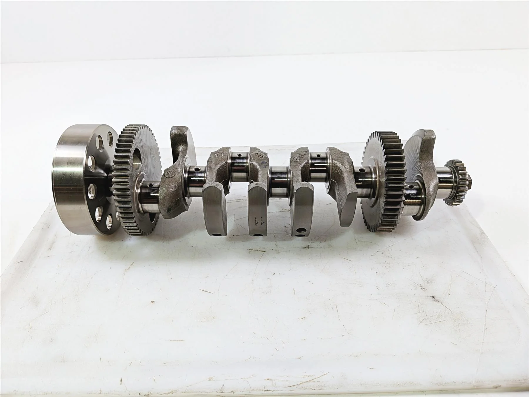 2017 BMW S1000RR K46 Crankshaft Crank Shaft & Fly Wheel Rotor Set 11218536310 - Image 2