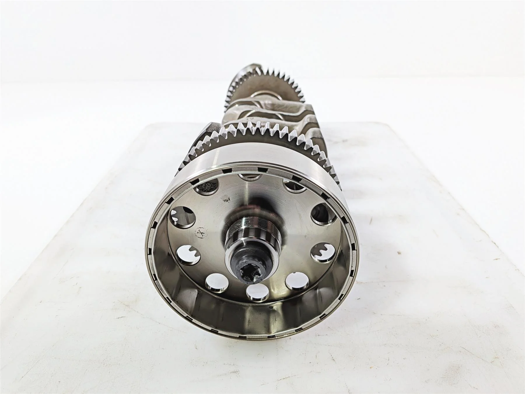 2017 BMW S1000RR K46 Crankshaft Crank Shaft & Fly Wheel Rotor Set 11218536310 - Image 3