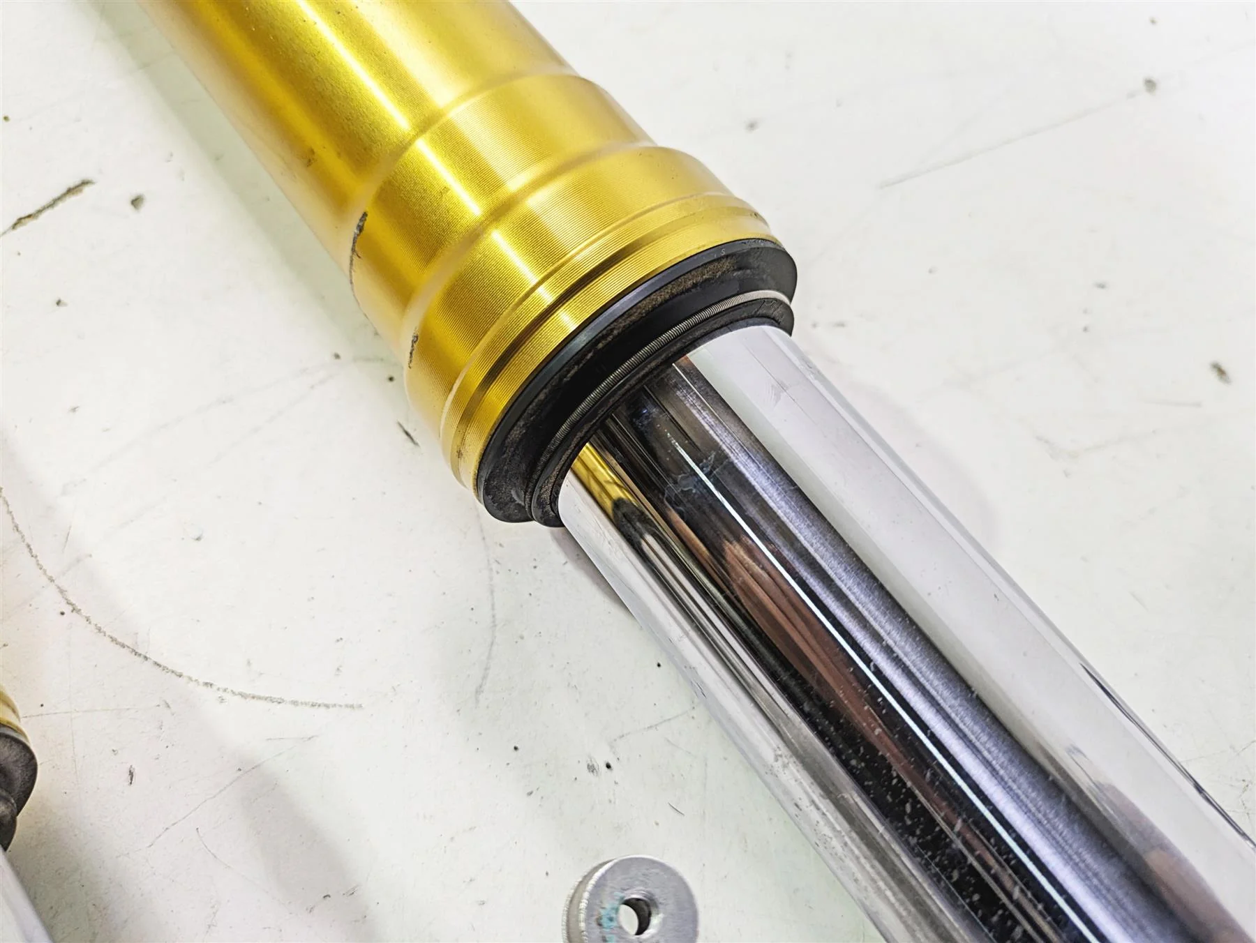 2017 BMW S1000RR K46 DDC ESA Front Fork Leg Set -READ 31428548865 31428548864 - Image 12