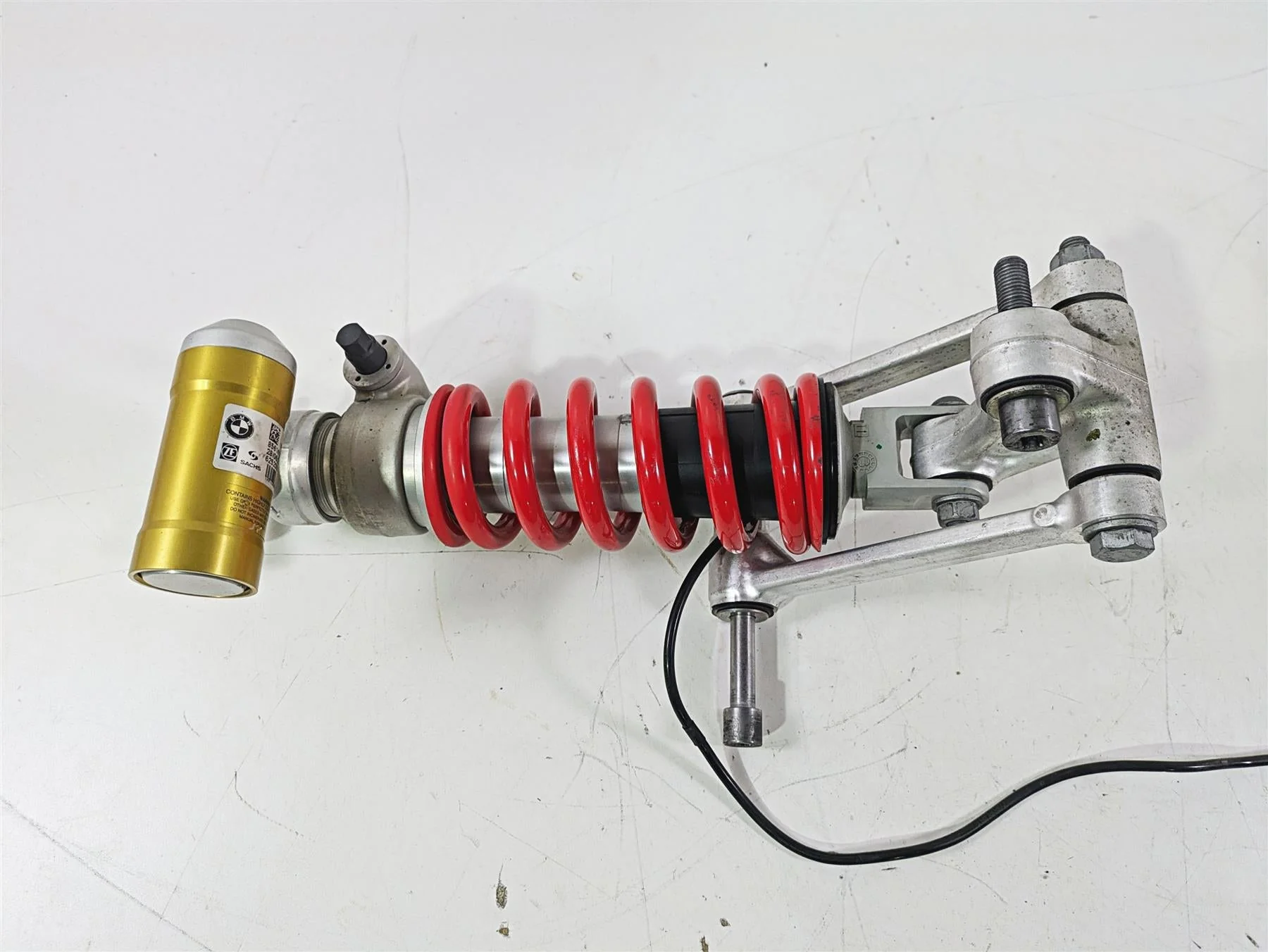 2017 BMW S1000RR K46 DDC ESA Rear Suspension Shock Damper Sachs 33548561412 - Image 5