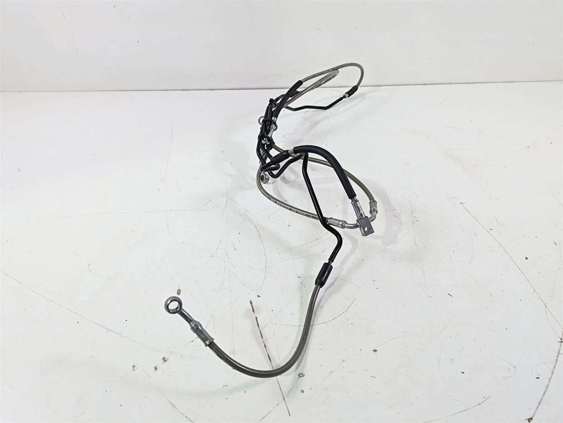 2017 BMW S1000RR K46 Front Abs Brake Line Set 34328549513 34328549514 - Image 3