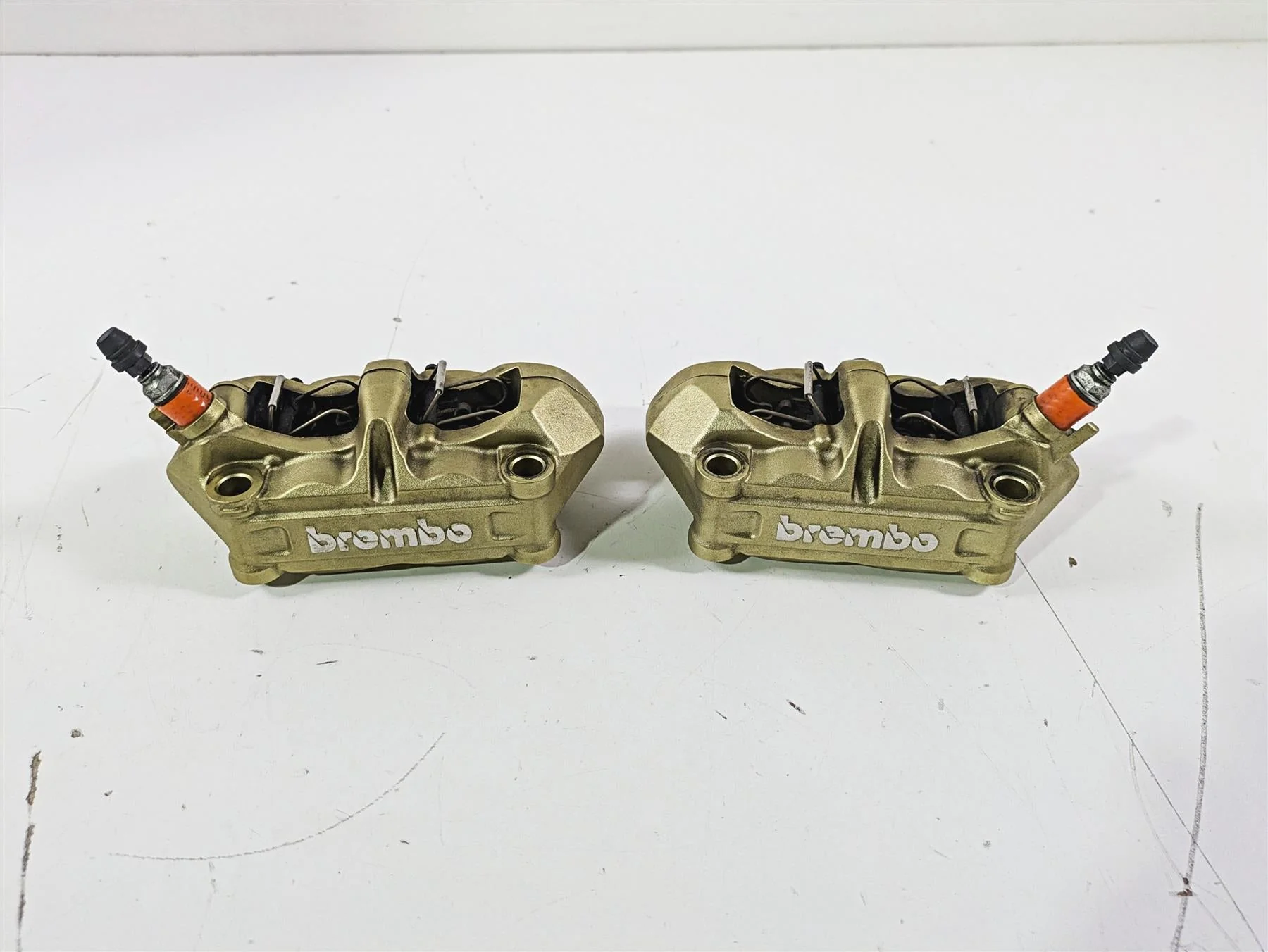 2017 BMW S1000RR K46 Front Brake Calipers Brembo 100mm 34117714783 34117714784