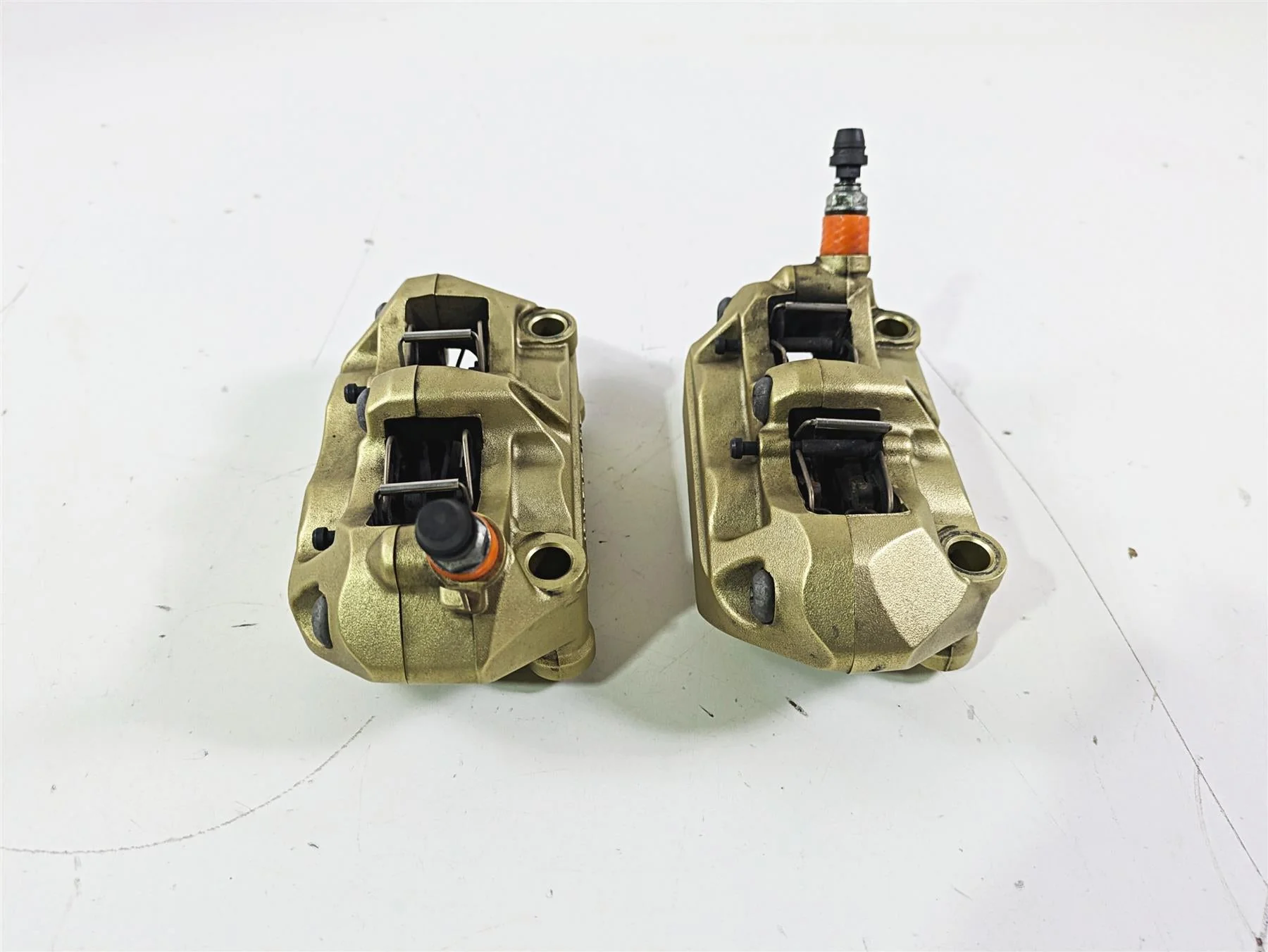 2017 BMW S1000RR K46 Front Brake Calipers Brembo 100mm 34117714783 34117714784 - Image 2