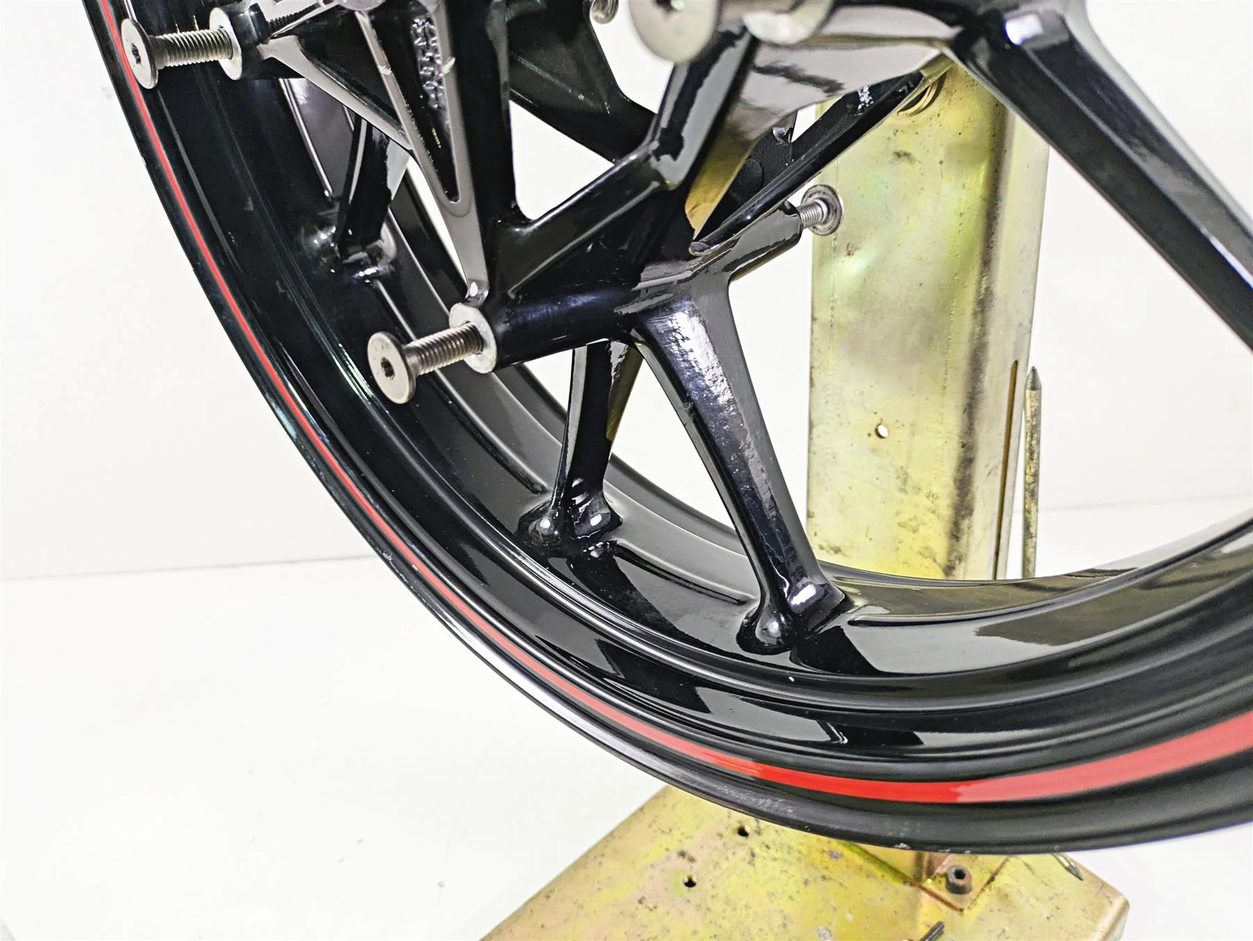 2017 BMW S1000RR K46 Front Wheel Rim 17x3.5 - Dent 36318556000 - Image 8