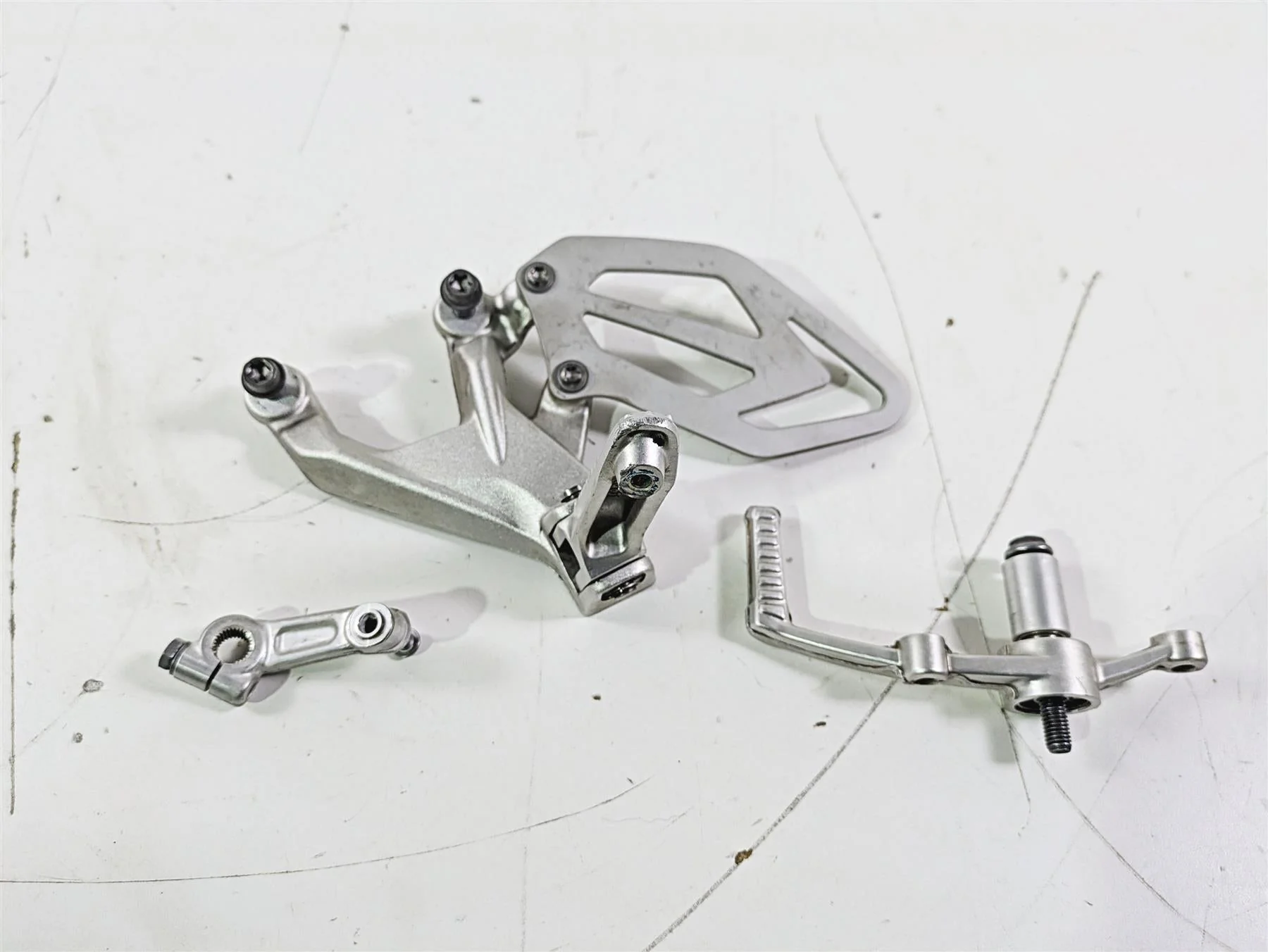 2017 BMW S1000RR K46 Left Foot Peg Set & Shifter Parts 46717728307