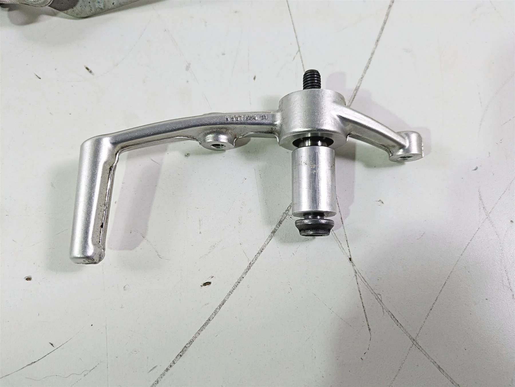 2017 BMW S1000RR K46 Left Foot Peg Set & Shifter Parts 46717728307 - Image 10