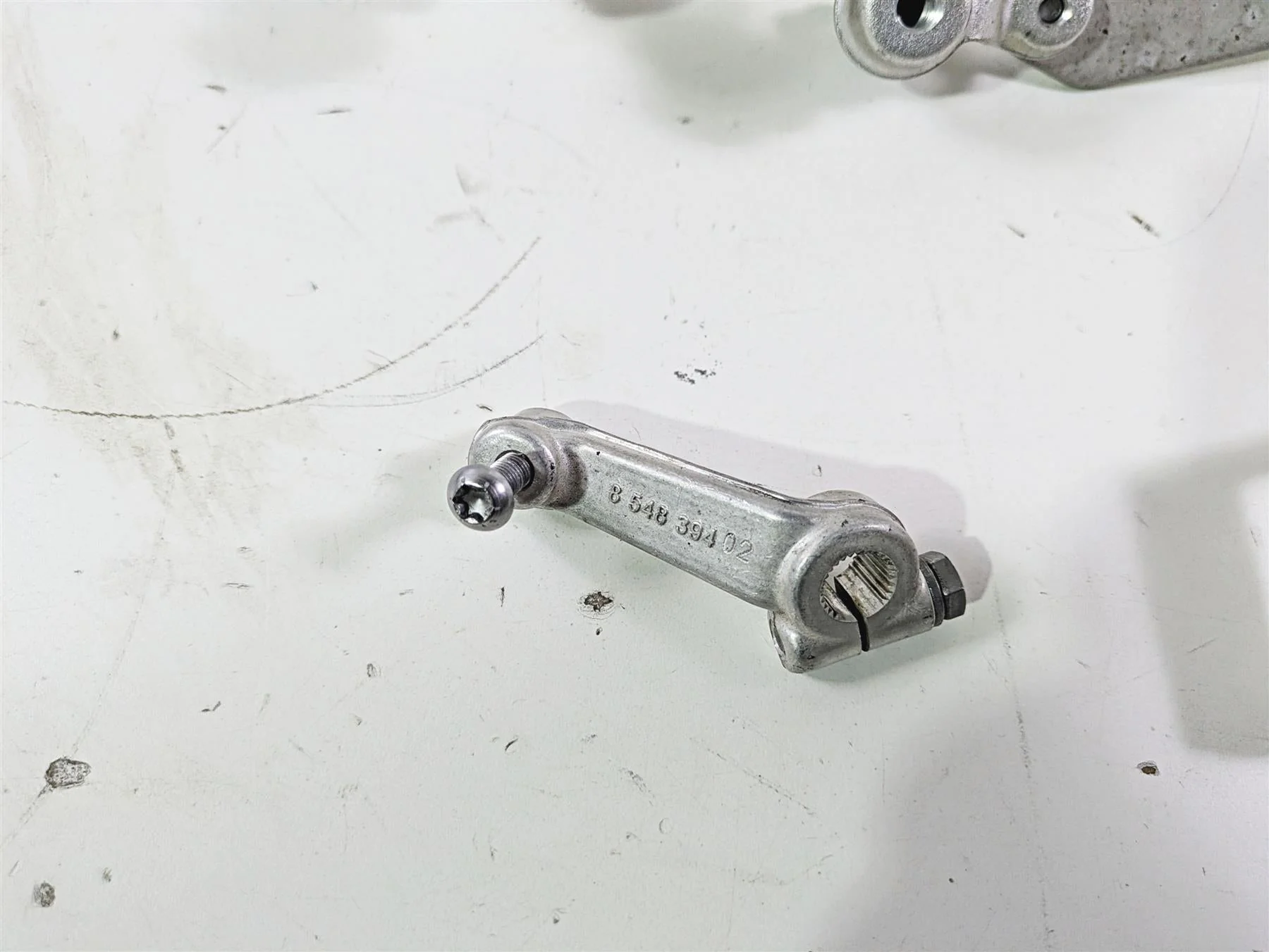 2017 BMW S1000RR K46 Left Foot Peg Set & Shifter Parts 46717728307 - Image 11