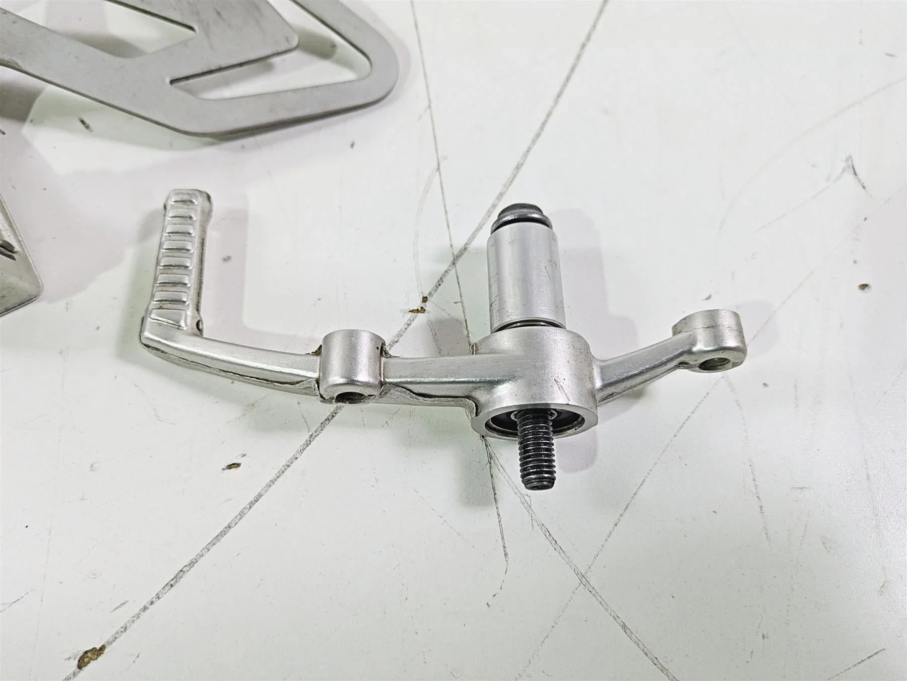 2017 BMW S1000RR K46 Left Foot Peg Set & Shifter Parts 46717728307 - Image 5