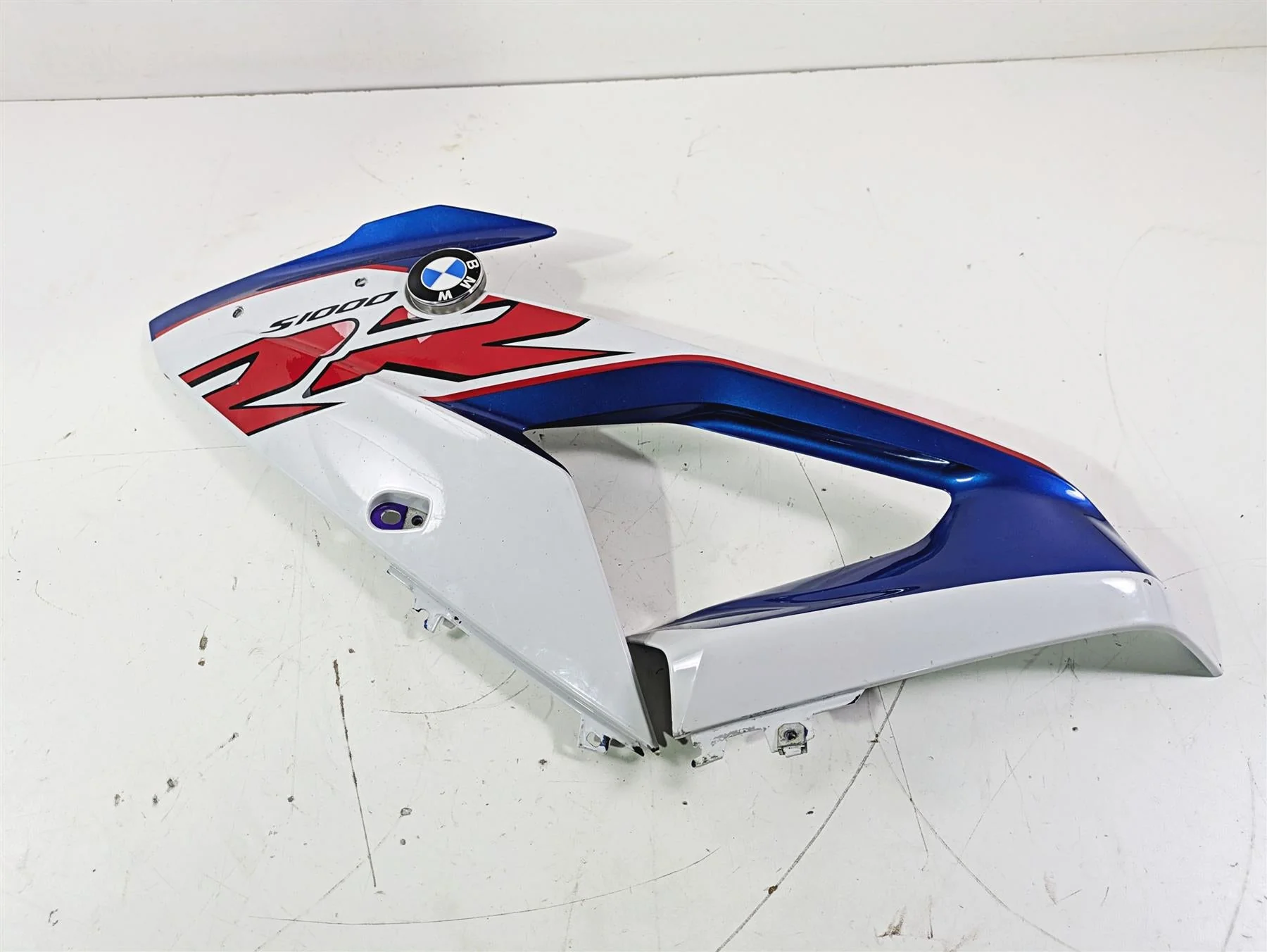 2017 BMW S1000RR K46 Left Main Side Fairing Cover Led Emblem - Read 46638546431