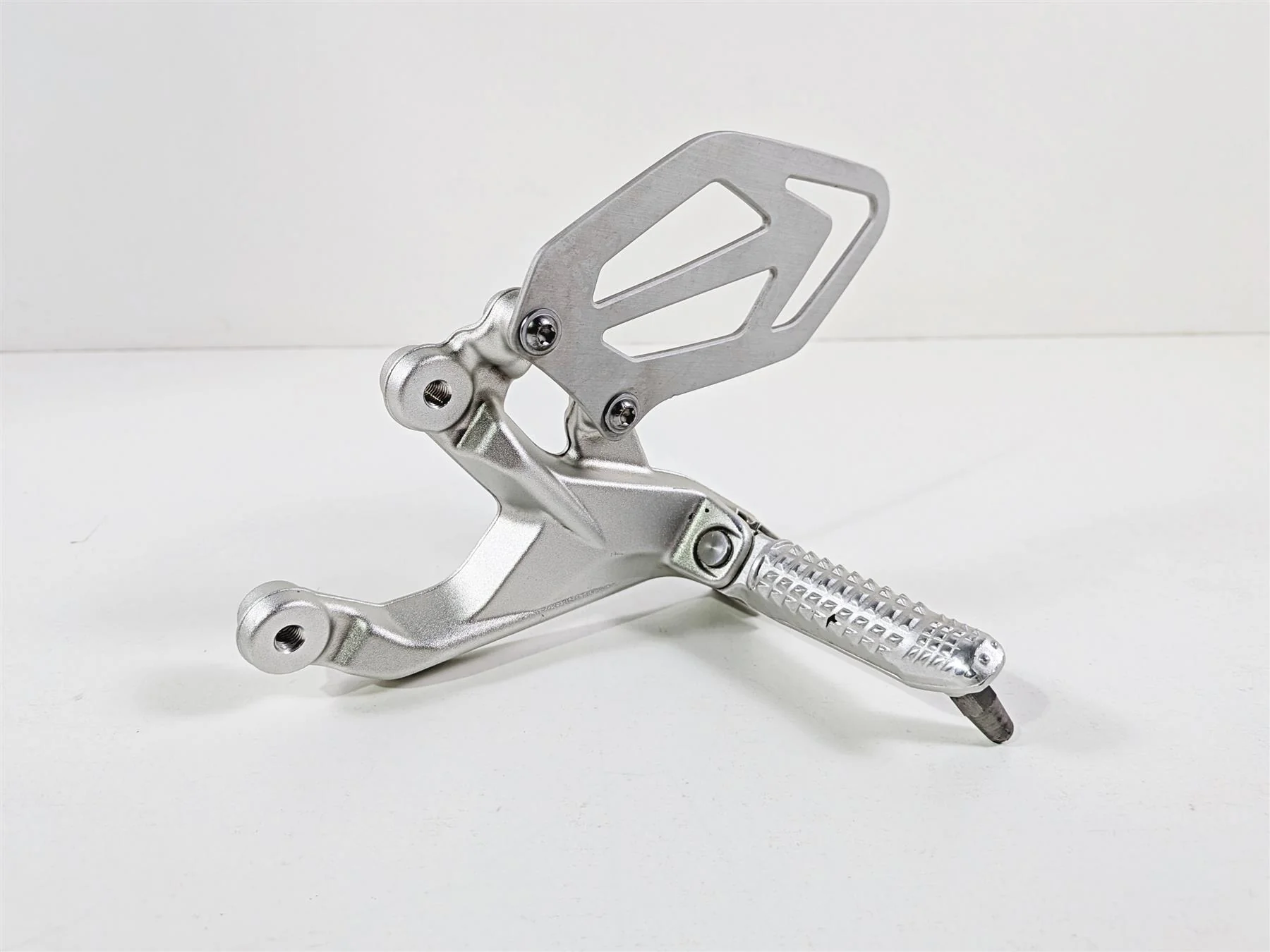 2017 BMW S1000RR K46 Left Rider Driver Foot Peg Rest & Heal Guard 46717728307