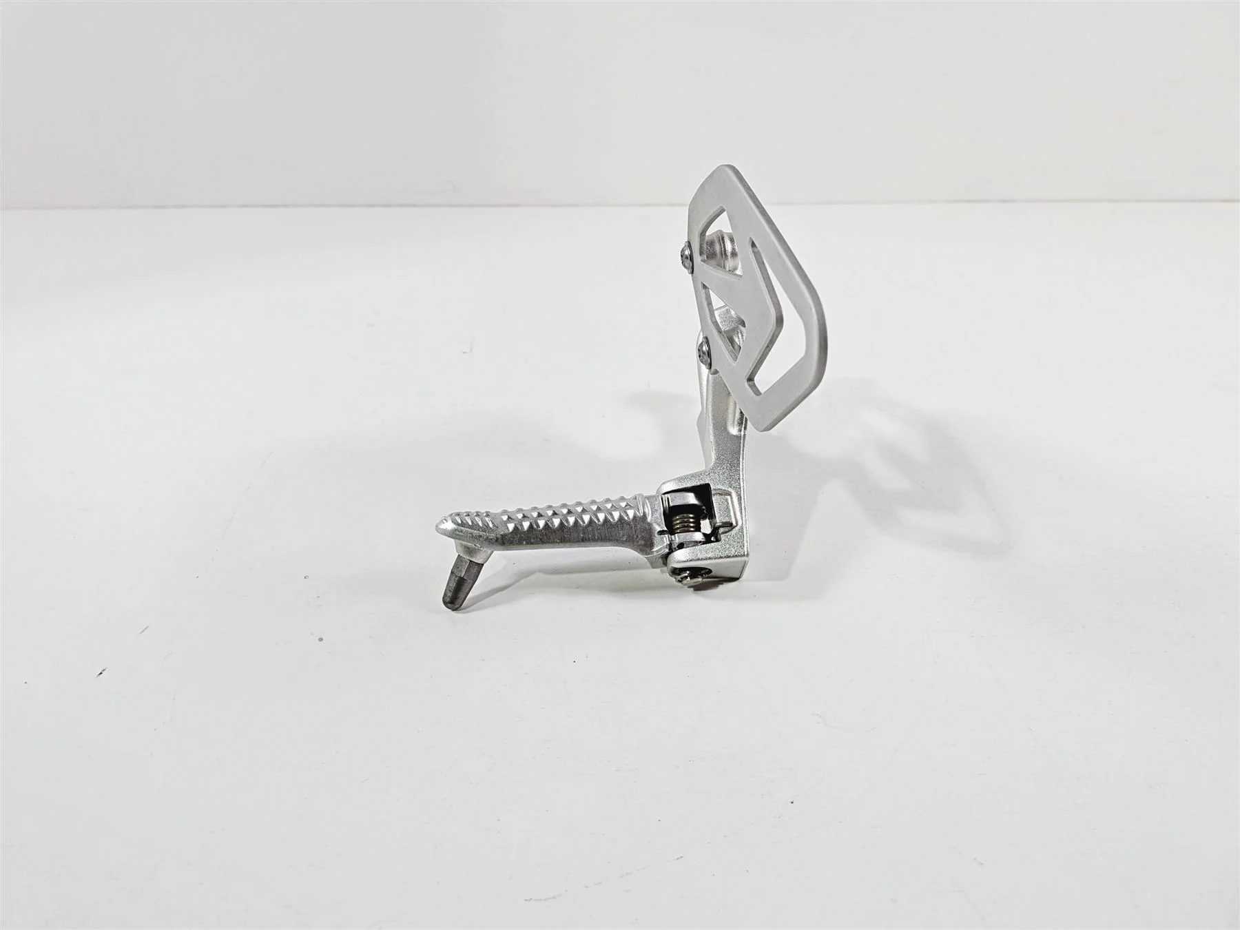 2017 BMW S1000RR K46 Left Rider Driver Foot Peg Rest & Heal Guard 46717728307 - Image 6
