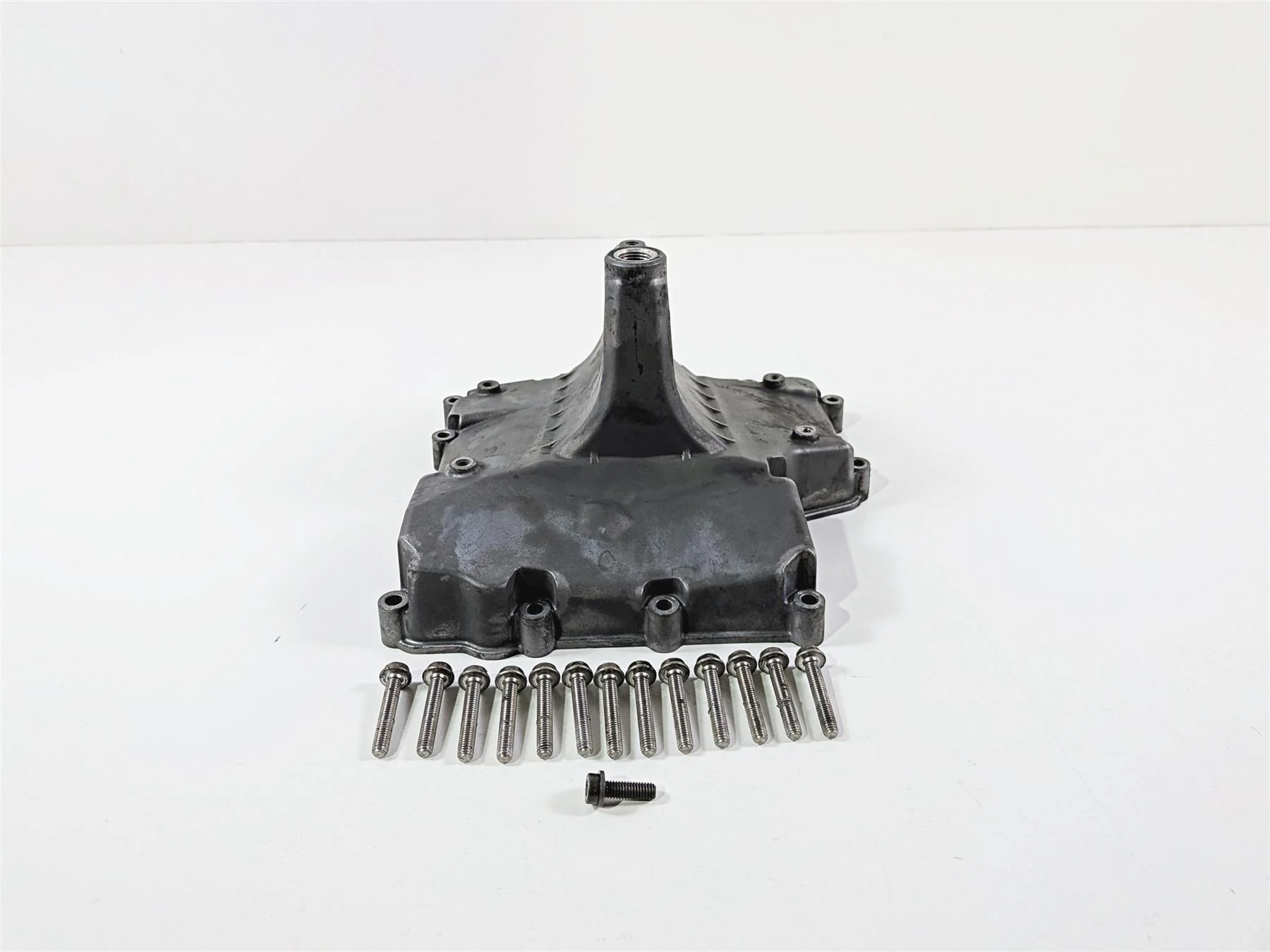 2017 BMW S1000RR K46 Lower Engine Cover Oil Pan 11137713112 - Image 2