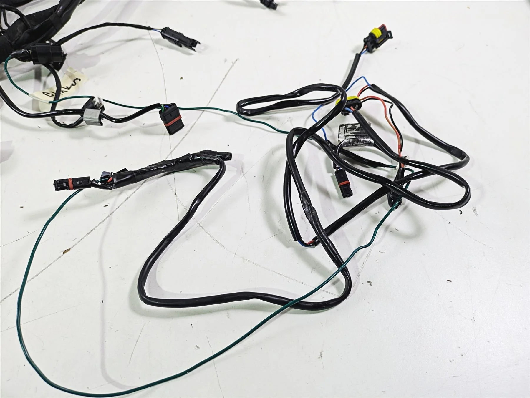 2017 BMW S1000RR K46 Main & Engine Wiring Harness - READ 12518556757 61118355084 - Image 5