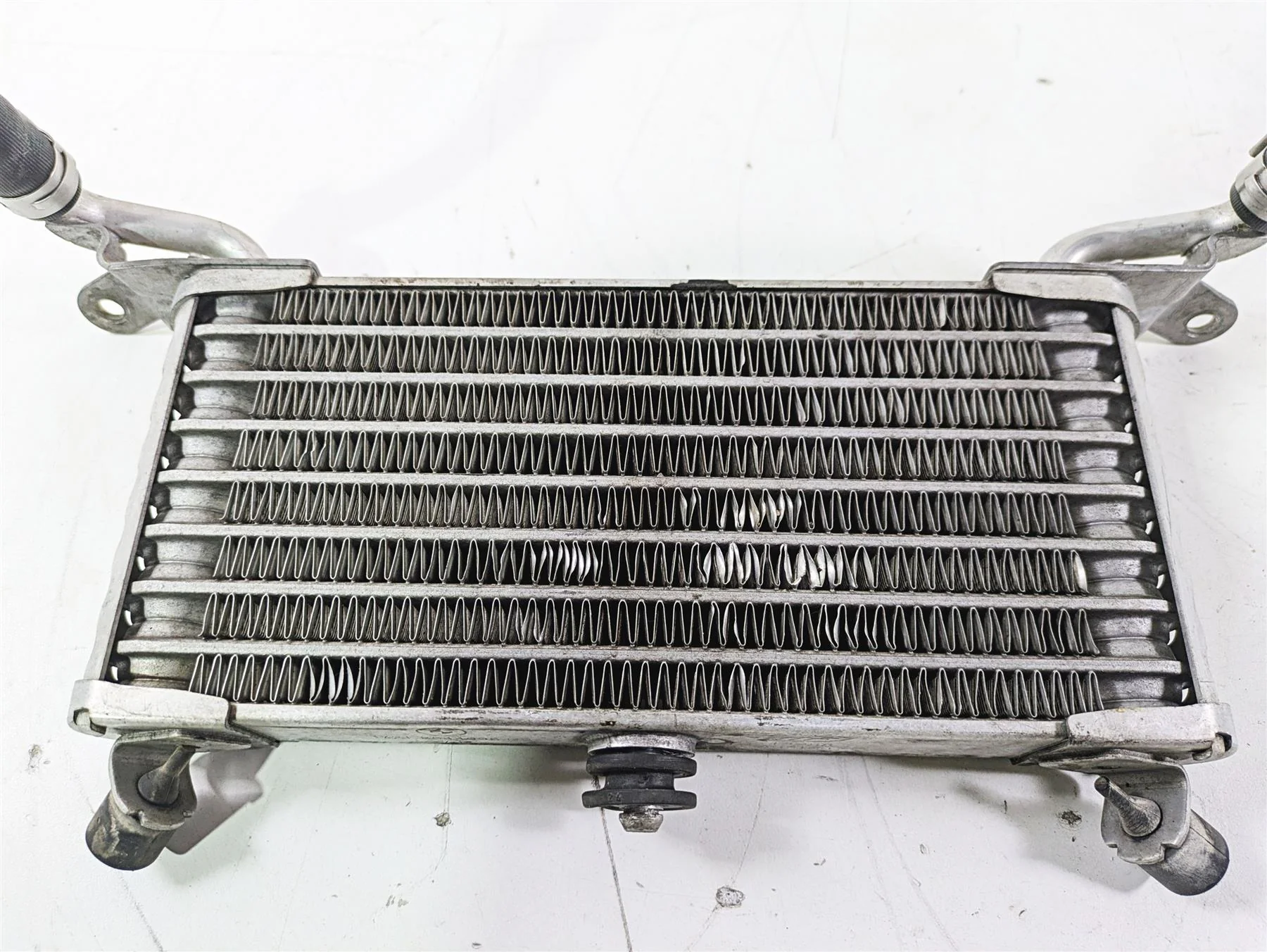 2017 BMW S1000RR K46 Oil Cooler With Lines 17218544996 17218545633 - Image 5
