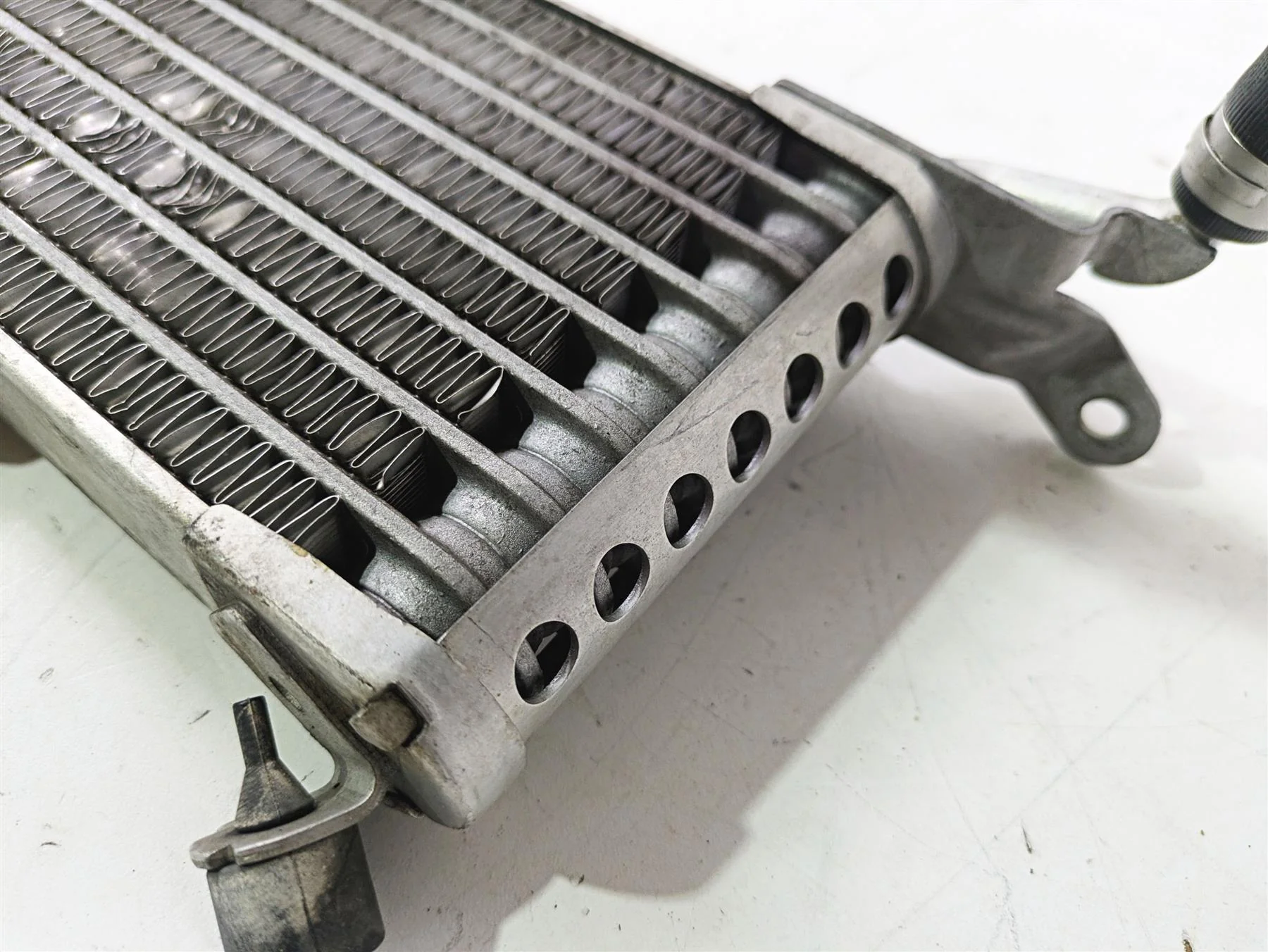 2017 BMW S1000RR K46 Oil Cooler With Lines 17218544996 17218545633 - Image 9