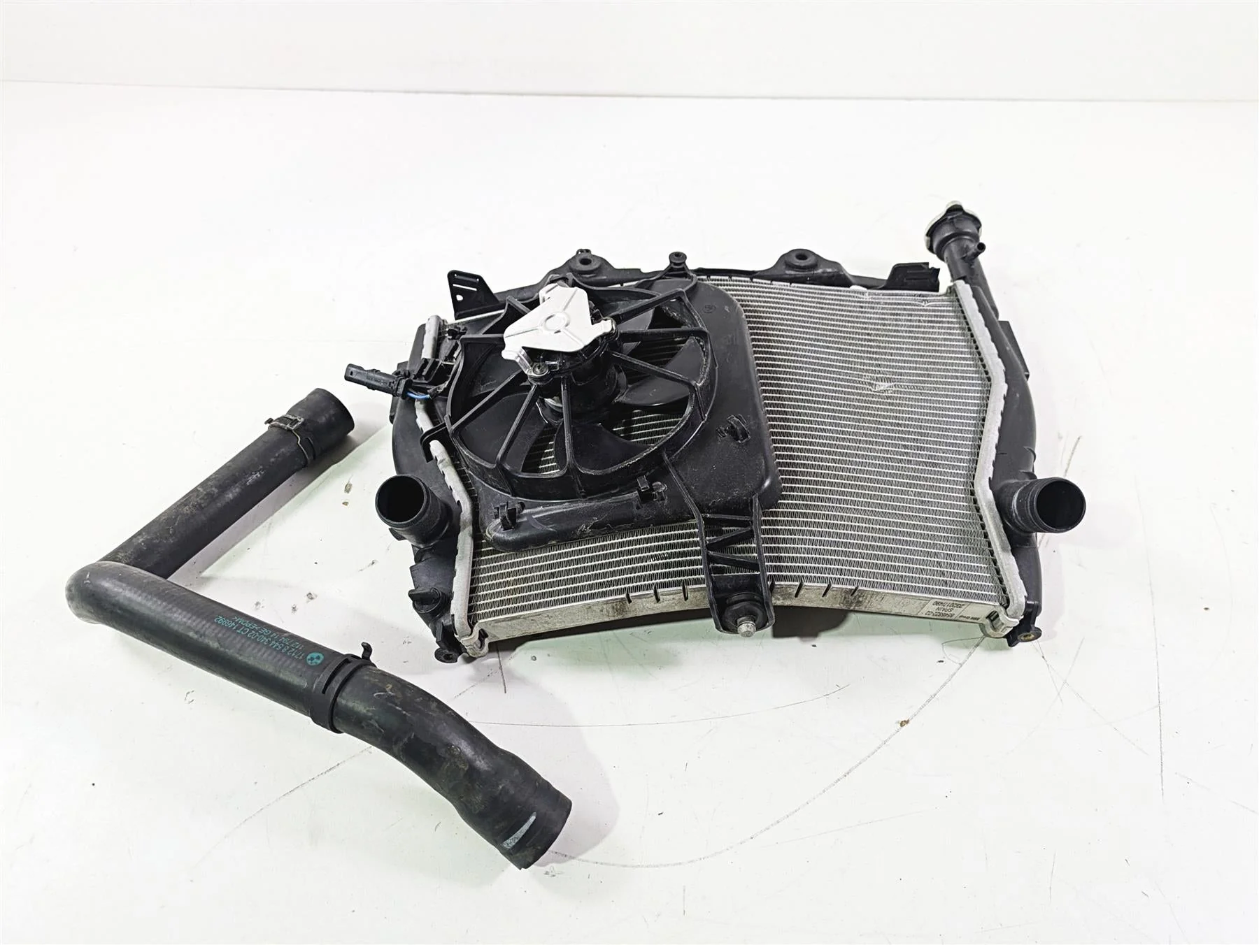 2017 BMW S1000RR K46 Radiator Fans & Hoses - Little Bent 17118546822