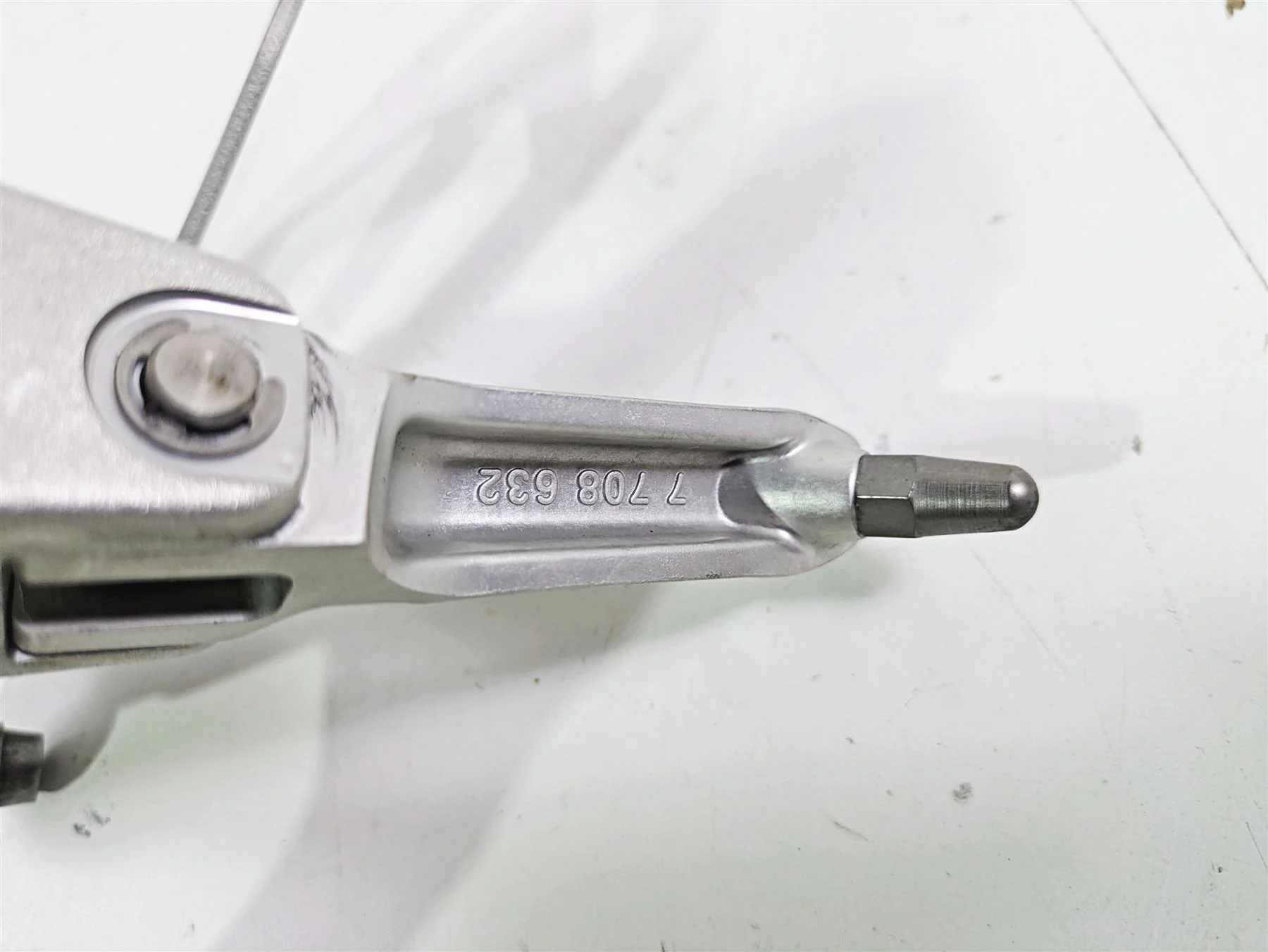 2017 BMW S1000RR K46 Right Front Rider Foot Peg  46718559066 - Image 11