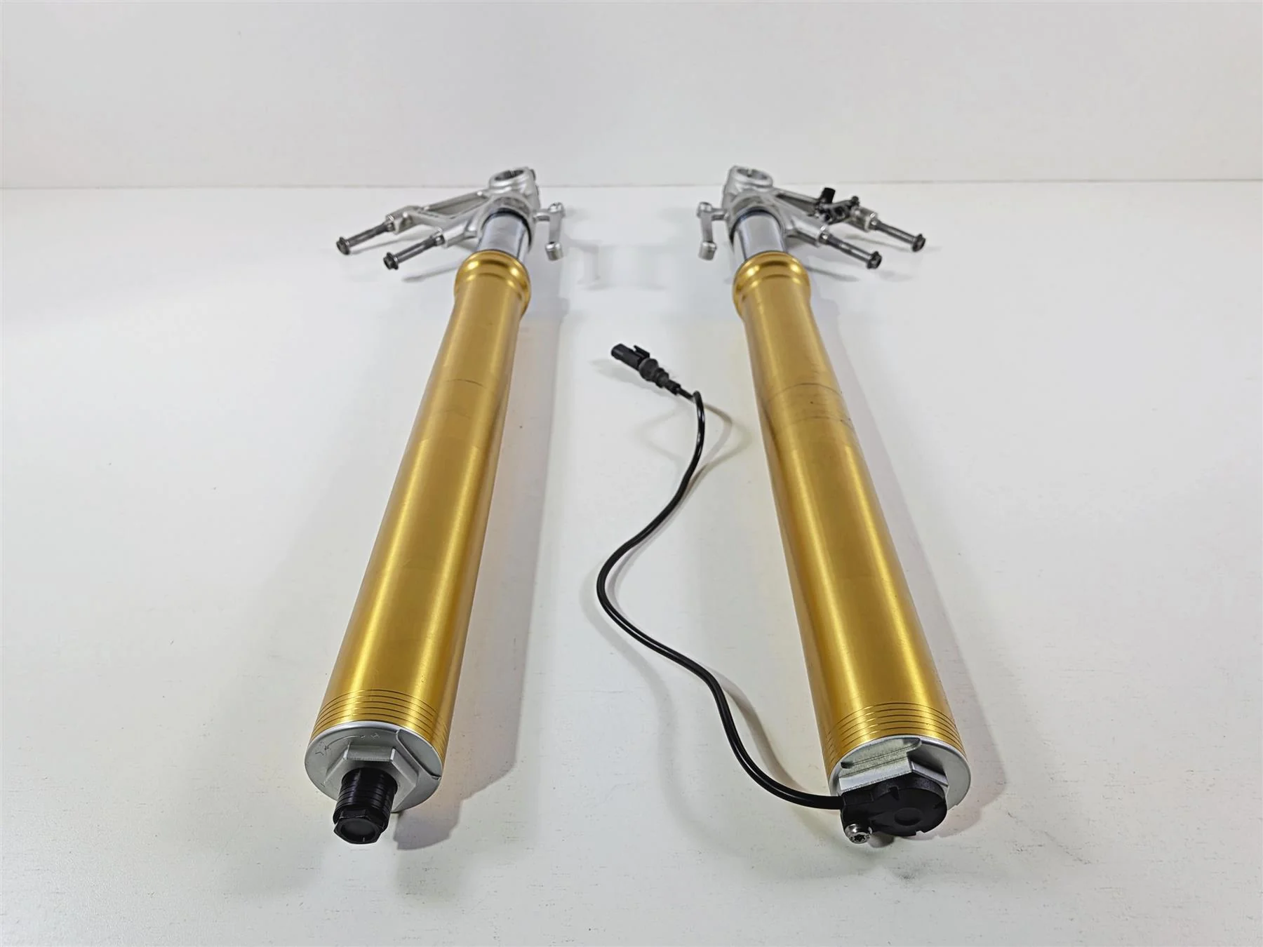 2017 BMW S1000RR K46 Straight Front Fork Leg Set 31428548865 31428548864 - Image 5