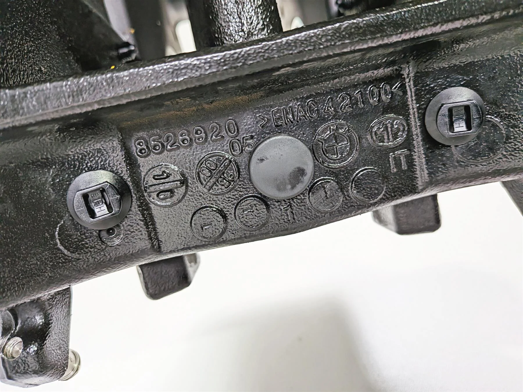 2017 BMW S1000RR K46 Straight Main Frame Chassis -Rash With Texas Salvage Title 46518548260 46518563841 - Image 13