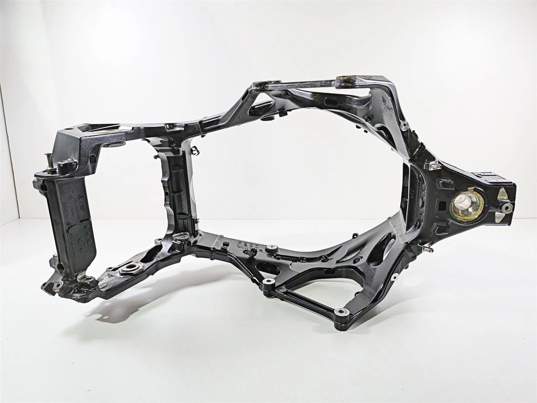 2017 BMW S1000RR K46 Straight Main Frame Chassis -Rash With Texas Salvage Title 46518548260 46518563841 - Image 6