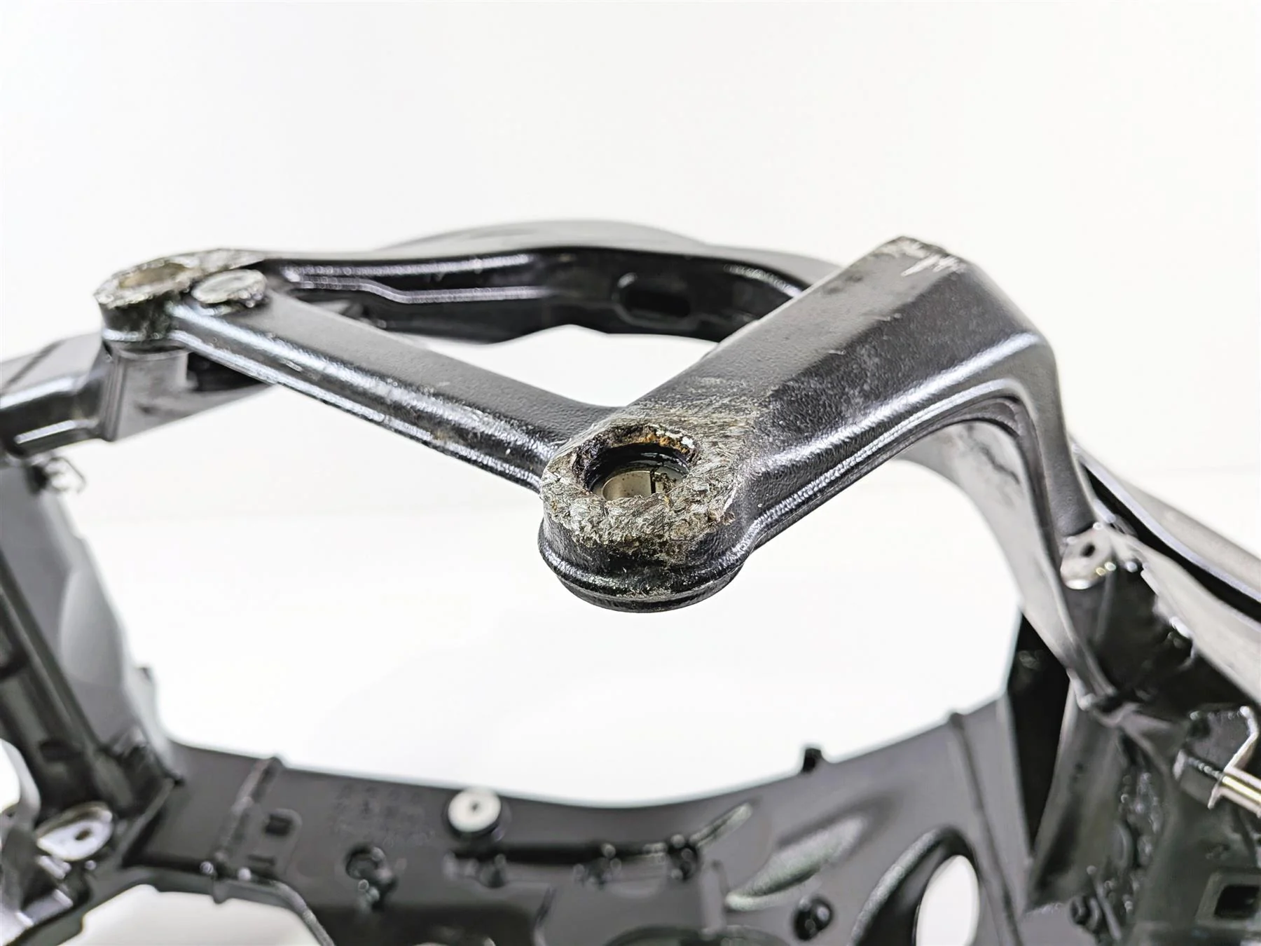 2017 BMW S1000RR K46 Straight Main Frame Chassis -Rash With Texas Salvage Title 46518548260 46518563841 - Image 7