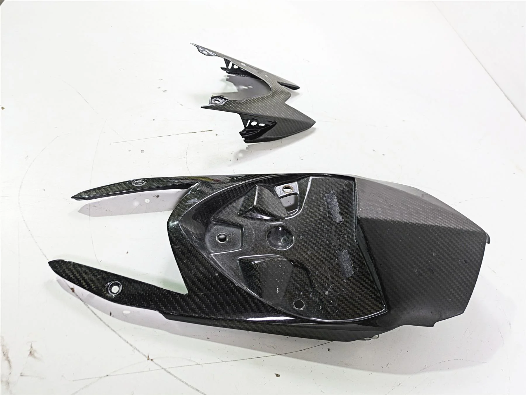 2017 BMW S1000RR K46 Tail Carbon Fiber Cover Fairing Set 18128 - Image 10