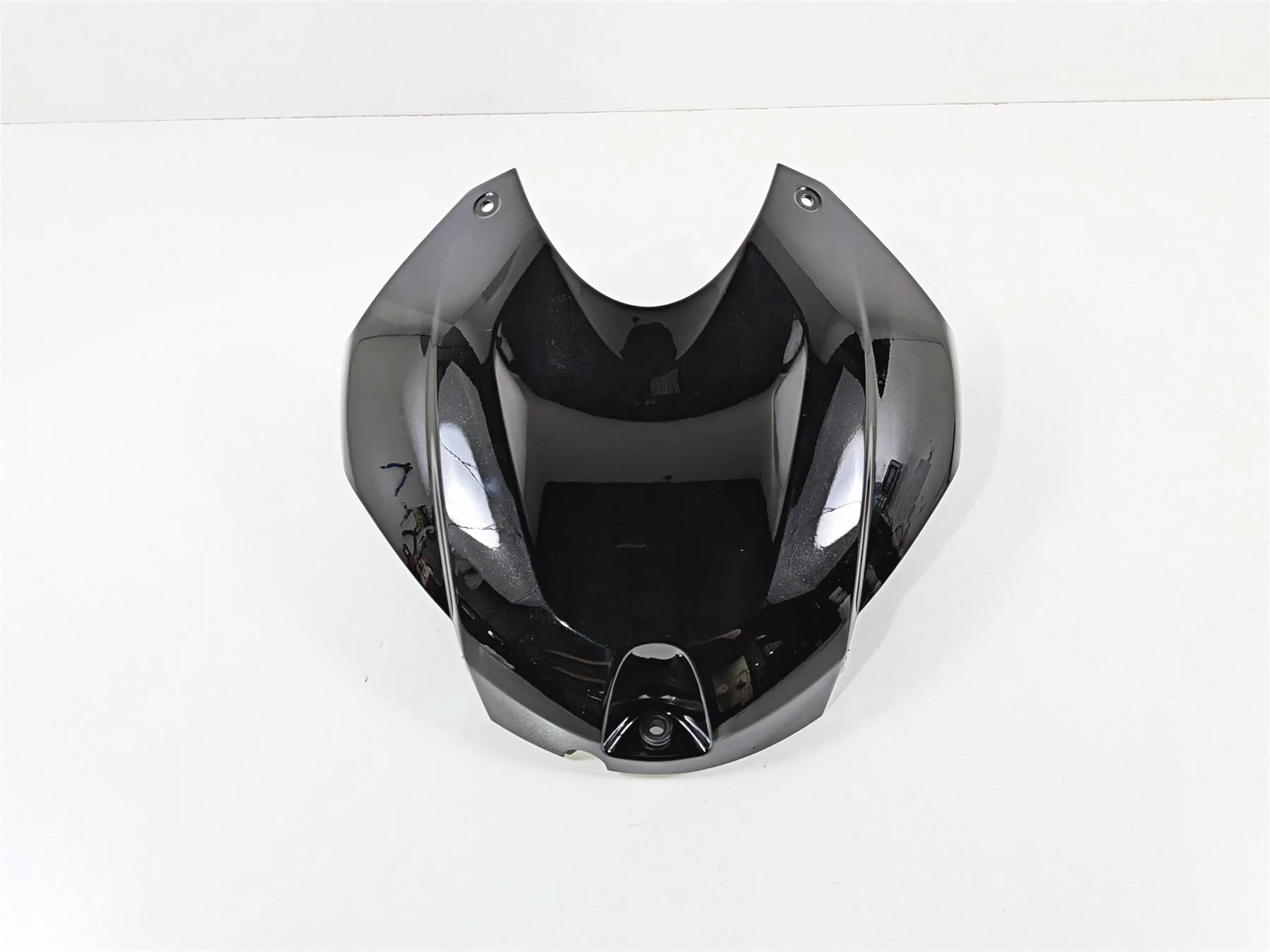 2017 BMW S1000RR K46 Upper Black Storm Fuel Tank Cover Fairing 46638551120 - Image 2