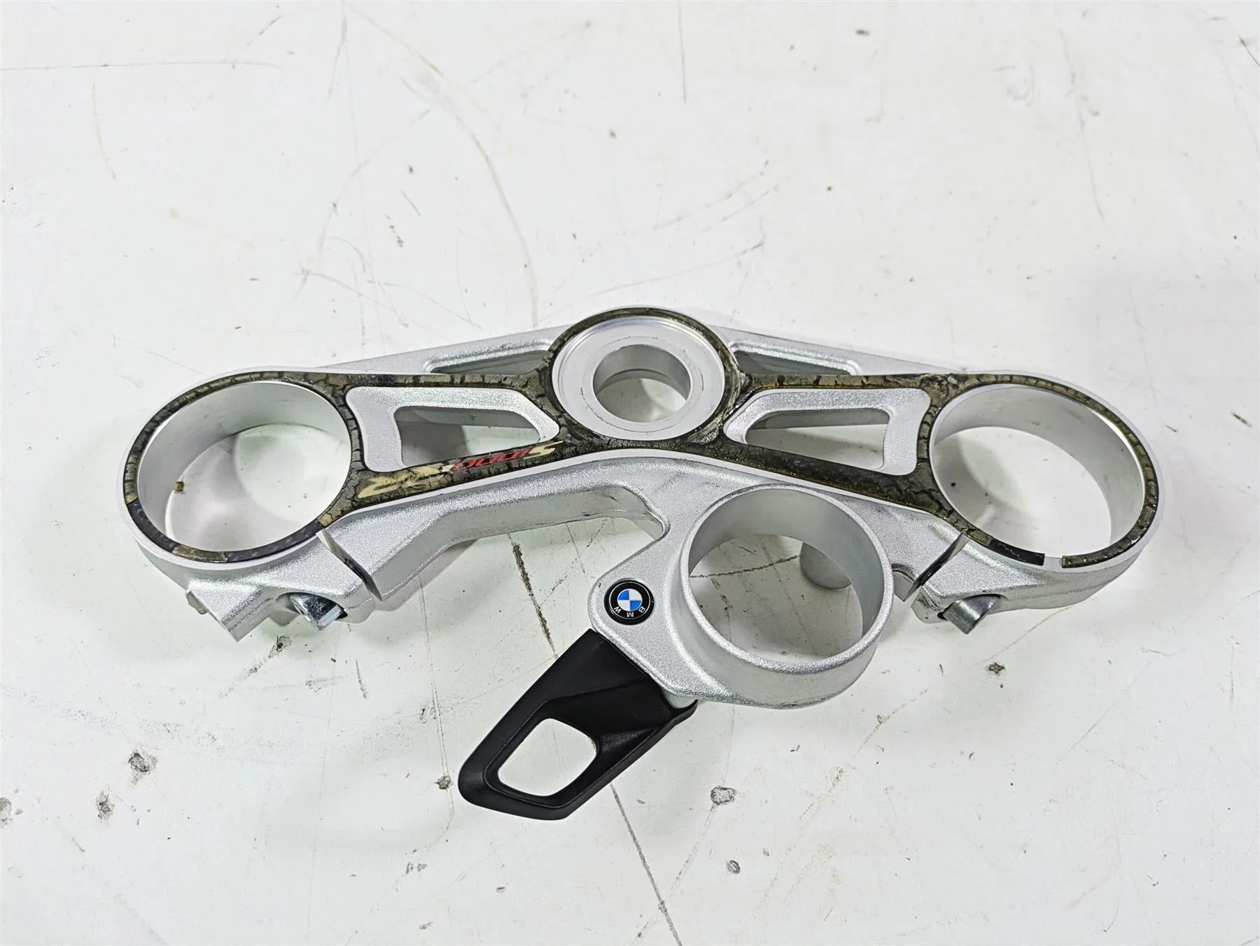 2017 BMW S1000RR K46 Upper Triple Tree Steering Clamp 31428549498 - Image 3