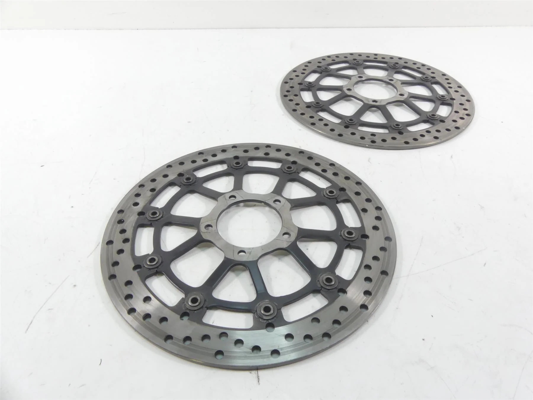 2017 Ducati Hypermotard 939 Front Brembo Brake Rotor Disc Set 49241011A - Image 8