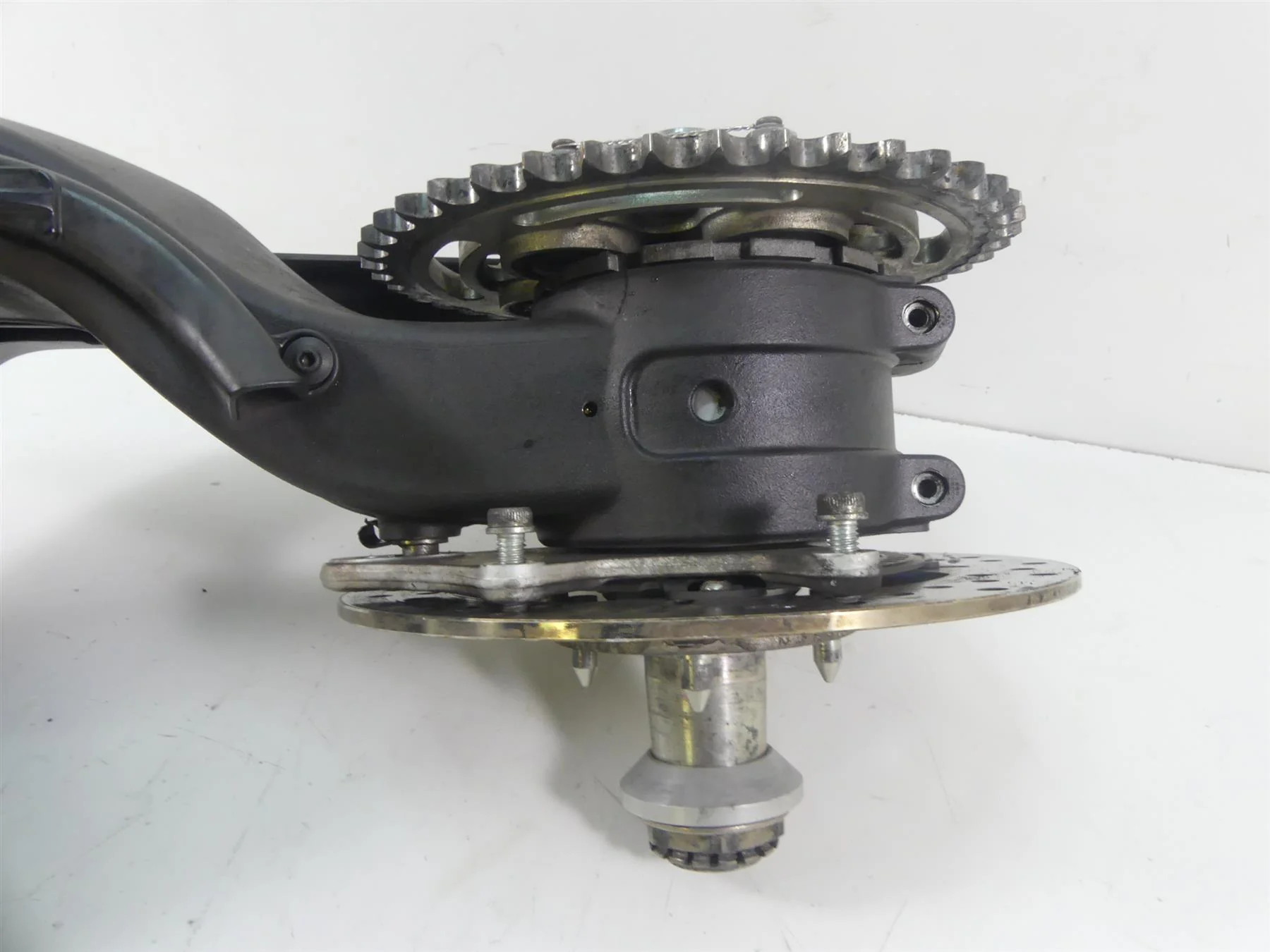 2017 Ducati Hypermotard 939 Rear Swingarm Swing Arm + Axle 37010911B 81920382C - Image 12
