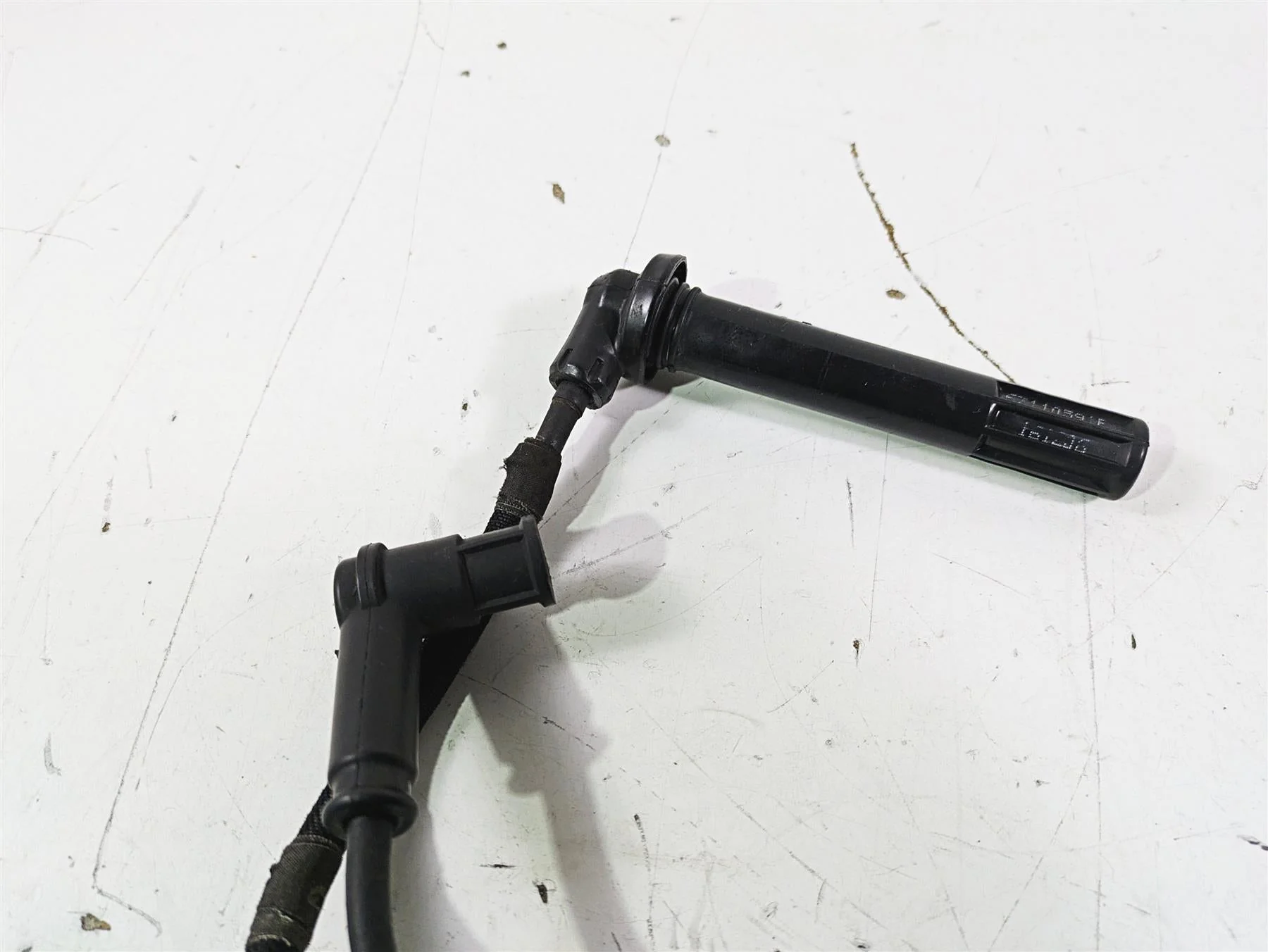 2017 Ducati Monster 1200 S Beru Ignition Coils Wires Plugs & Bracket 38040101C - Image 7