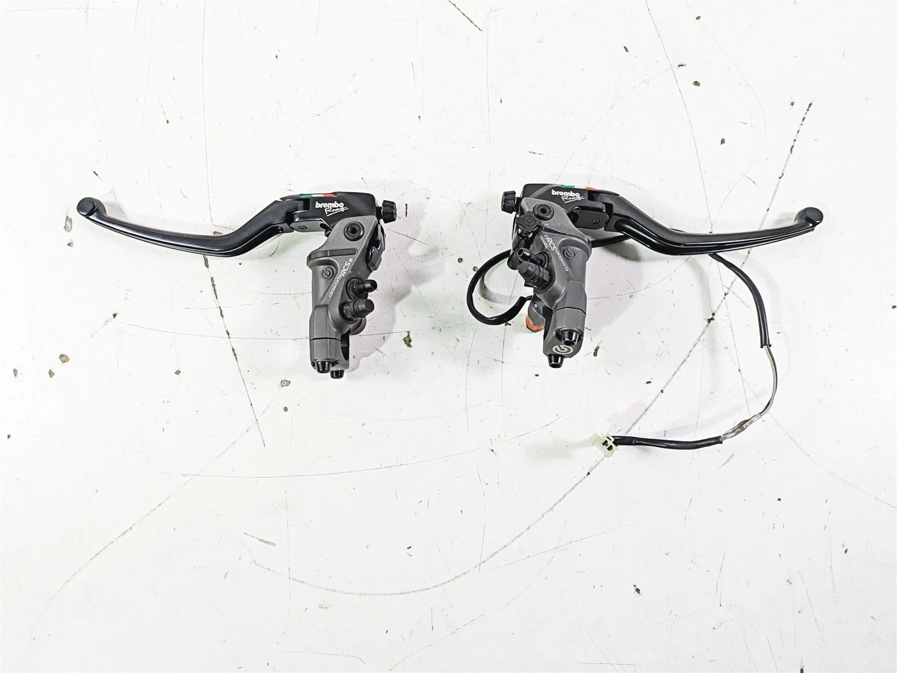 2017 Ducati Monster 1200 S Brembo Radial Clutch & Brake Master Cylinder RCS15 RCS17 Corsa Corta 110A26340 - Image 4