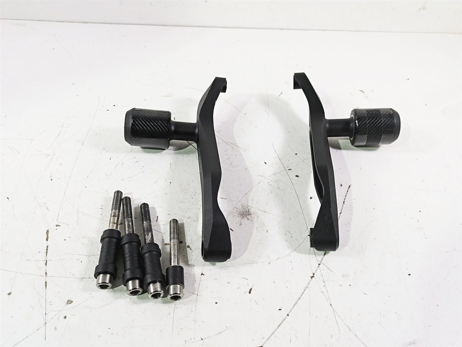 2017 Ducati Monster 1200 S Evotech Frame Slider Protection Guards PRN011676-03