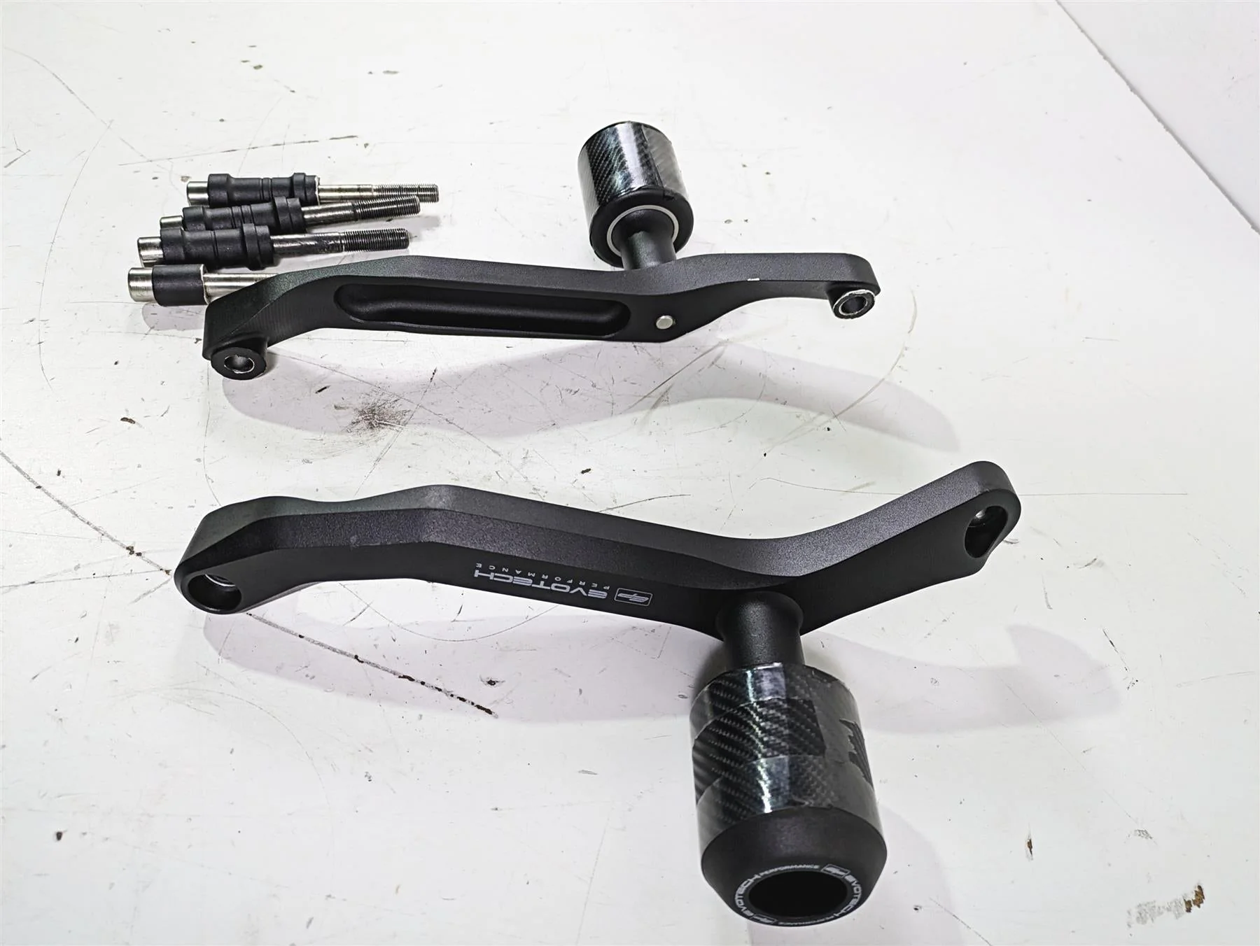 2017 Ducati Monster 1200 S Evotech Frame Slider Protection Guards PRN011676-03 - Image 4