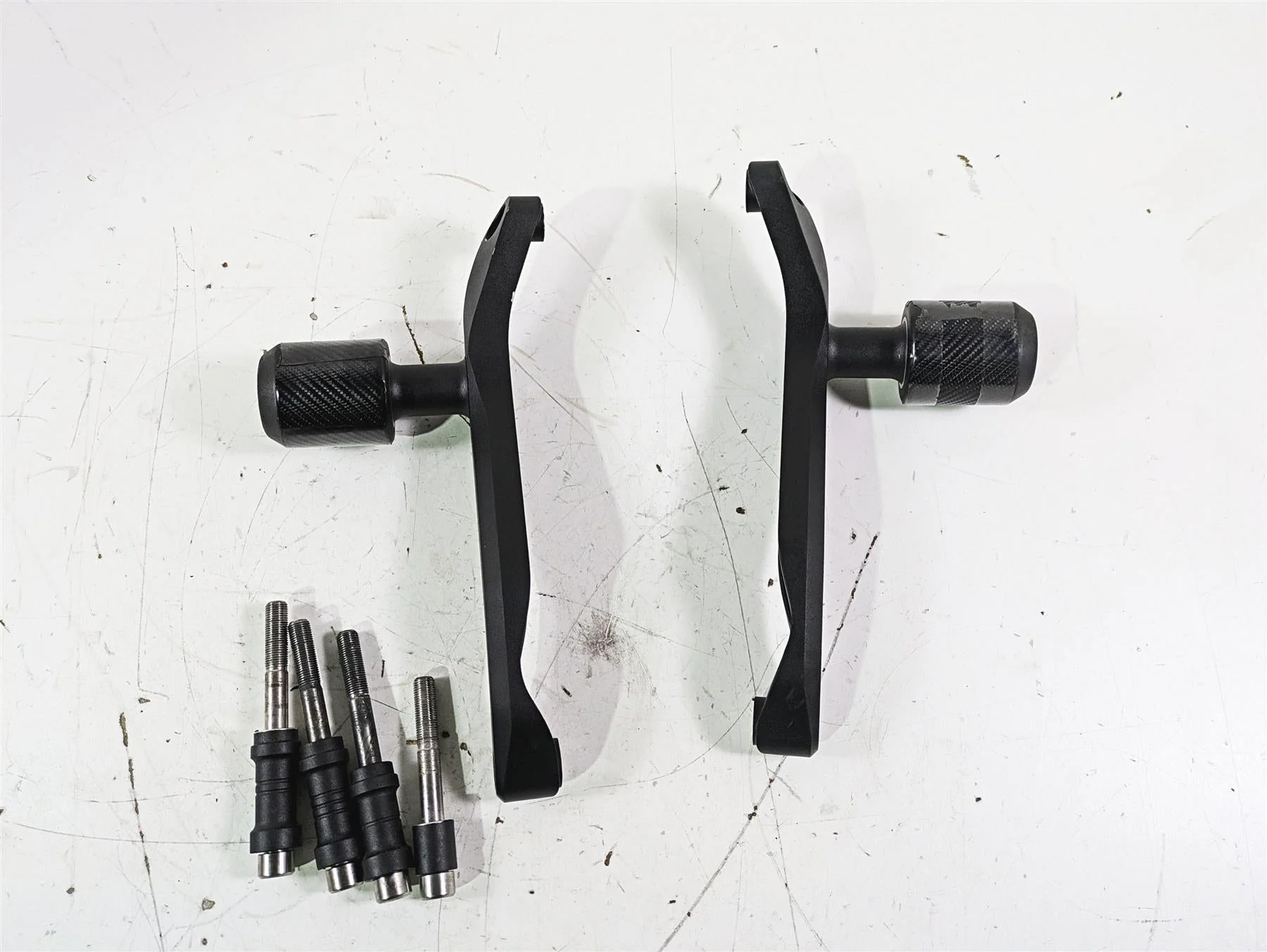 2017 Ducati Monster 1200 S Evotech Frame Slider Protection Guards PRN011676-03 - Image 5