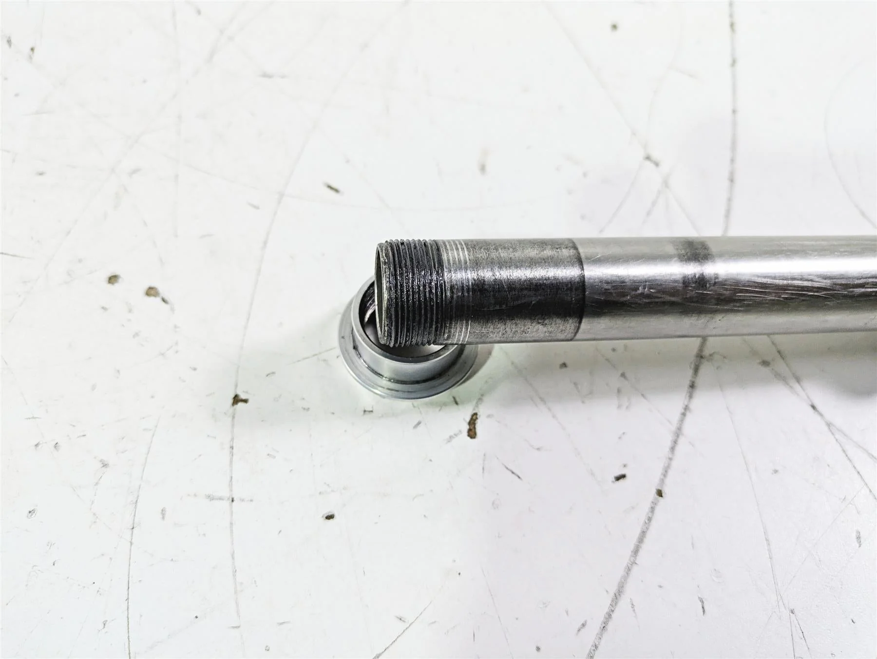 2017 Ducati Monster 1200 S Front Axle Wheel Spindle 25mm 81910601A - Image 12
