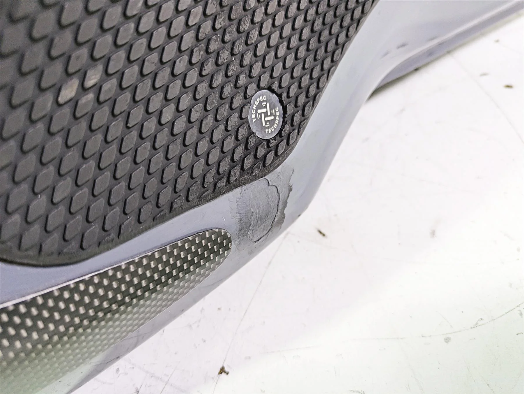 2017 Ducati Monster 1200 S Fuel Gas Petrol Tank Gray DENTED 58612501EJ - Image 7