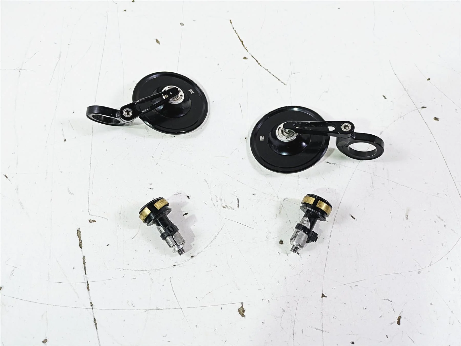 2017 Ducati Monster 1200 S Motogadged End Bar Round Mirror Set 68450
