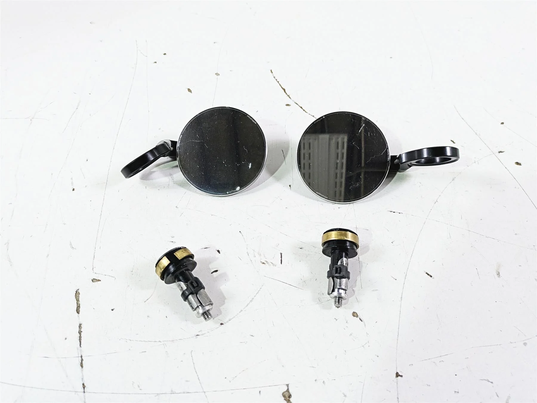 2017 Ducati Monster 1200 S Motogadged End Bar Round Mirror Set 68450 - Image 10
