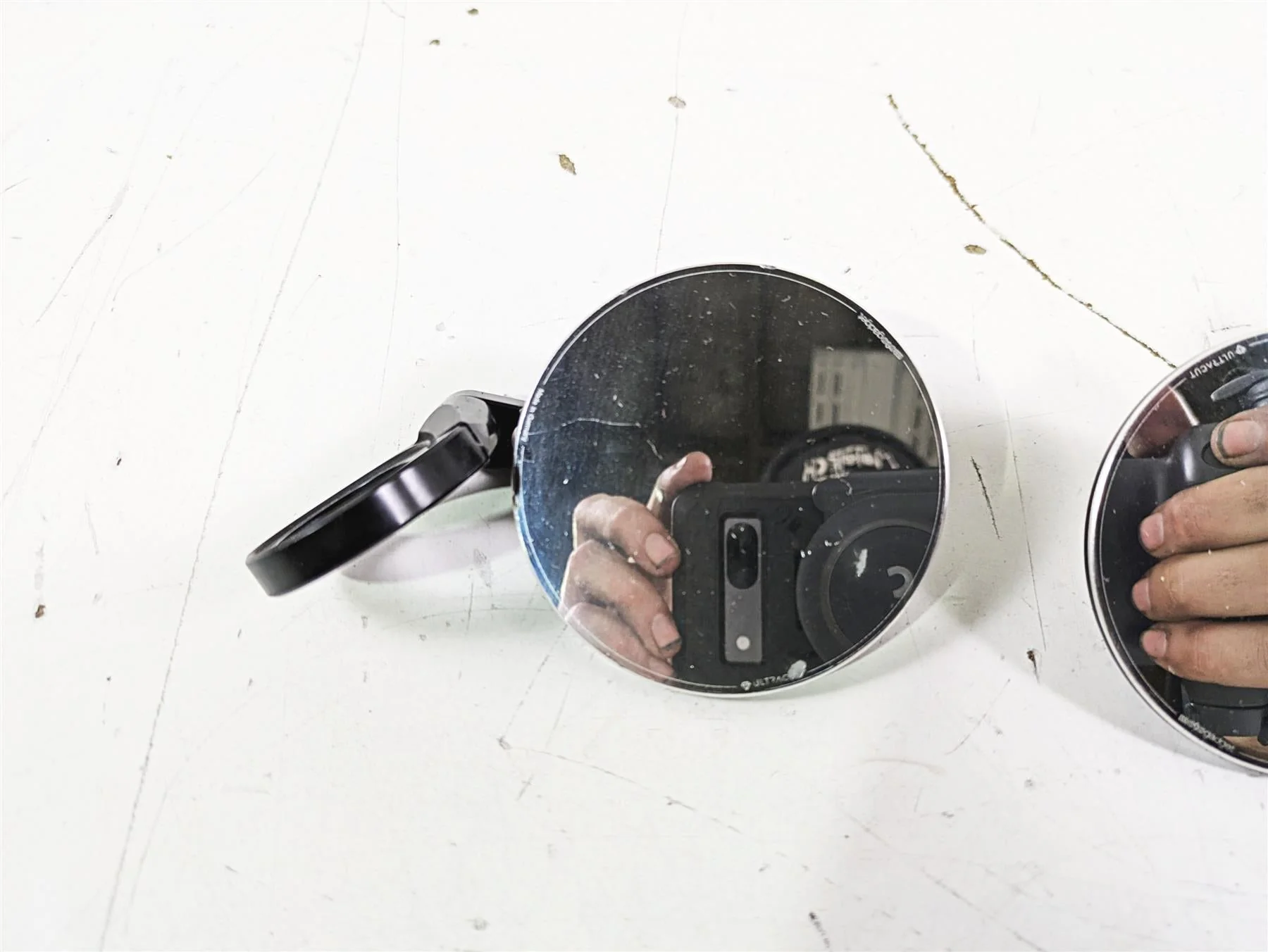 2017 Ducati Monster 1200 S Motogadged End Bar Round Mirror Set 68450 - Image 12