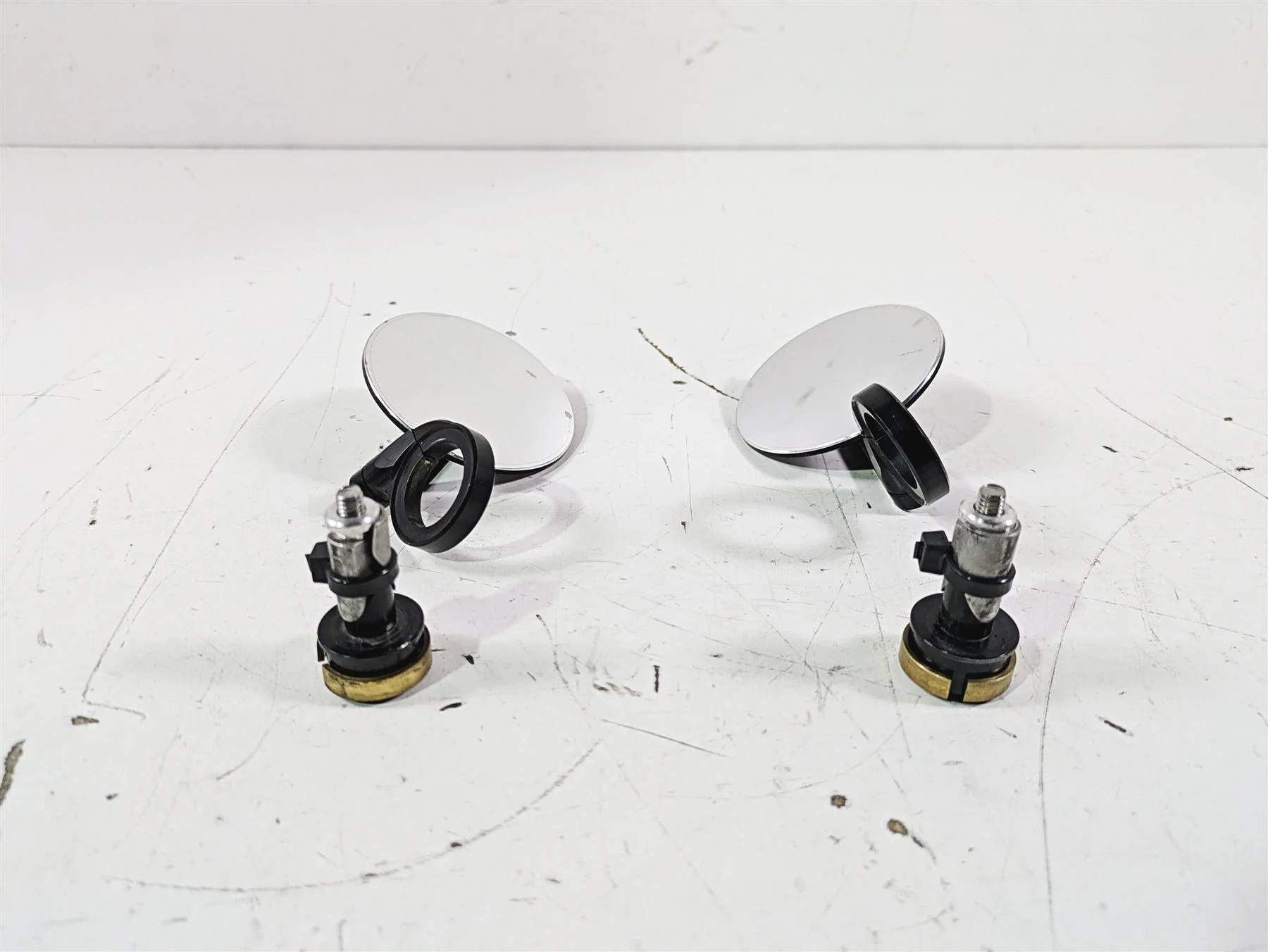 2017 Ducati Monster 1200 S Motogadged End Bar Round Mirror Set 68450 - Image 9