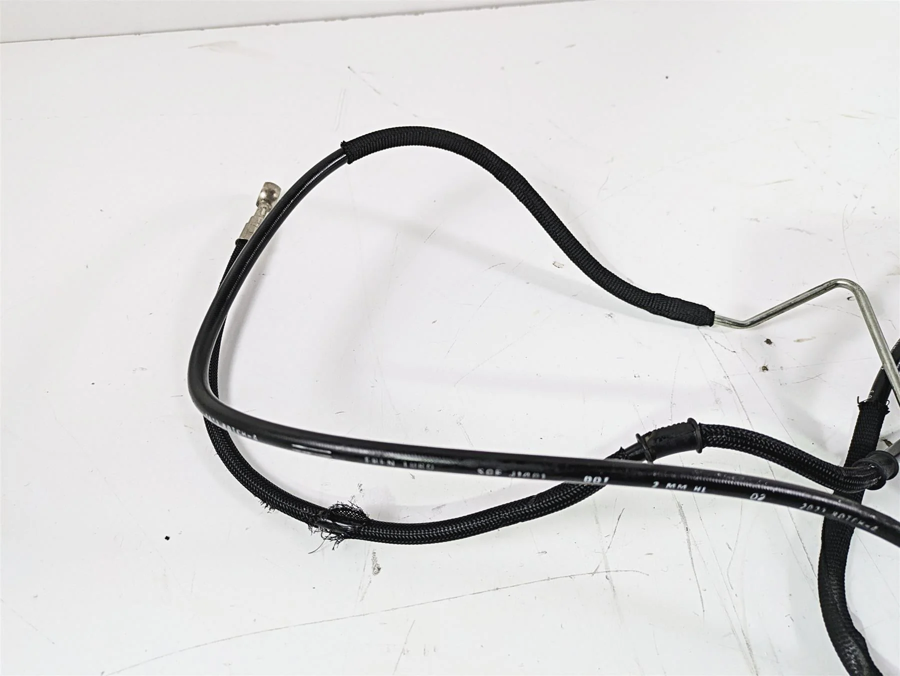 2017 Ducati Monster 1200 S Rear Abs Brake Line Set 61910871B 61910481C - Image 12